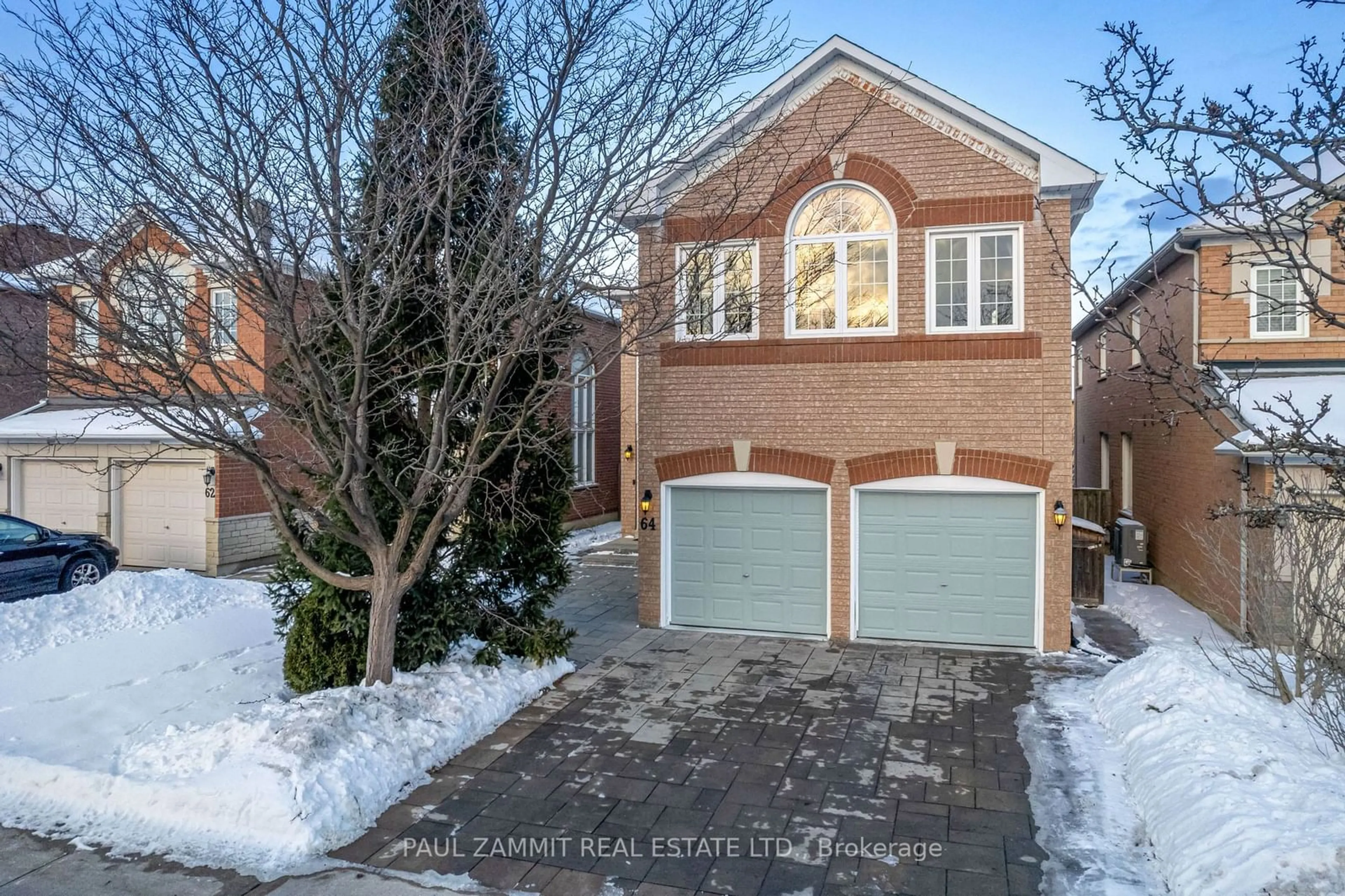 Home with brick exterior material, street for 64 Walnut Grove Cres, Richmond Hill Ontario L4S 1Y9