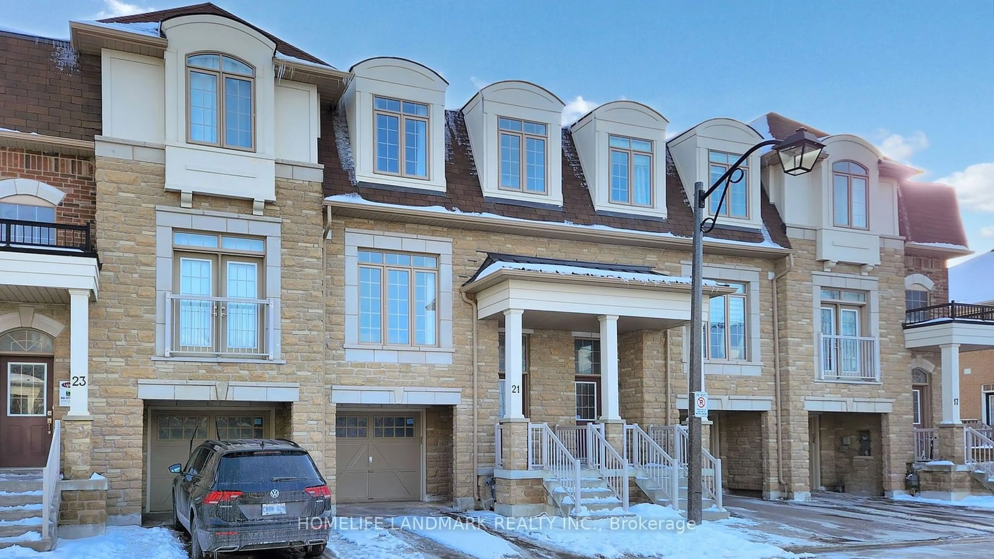 Home with brick exterior material, street for 21 Etherington Way, Markham Ontario L6C 0X4