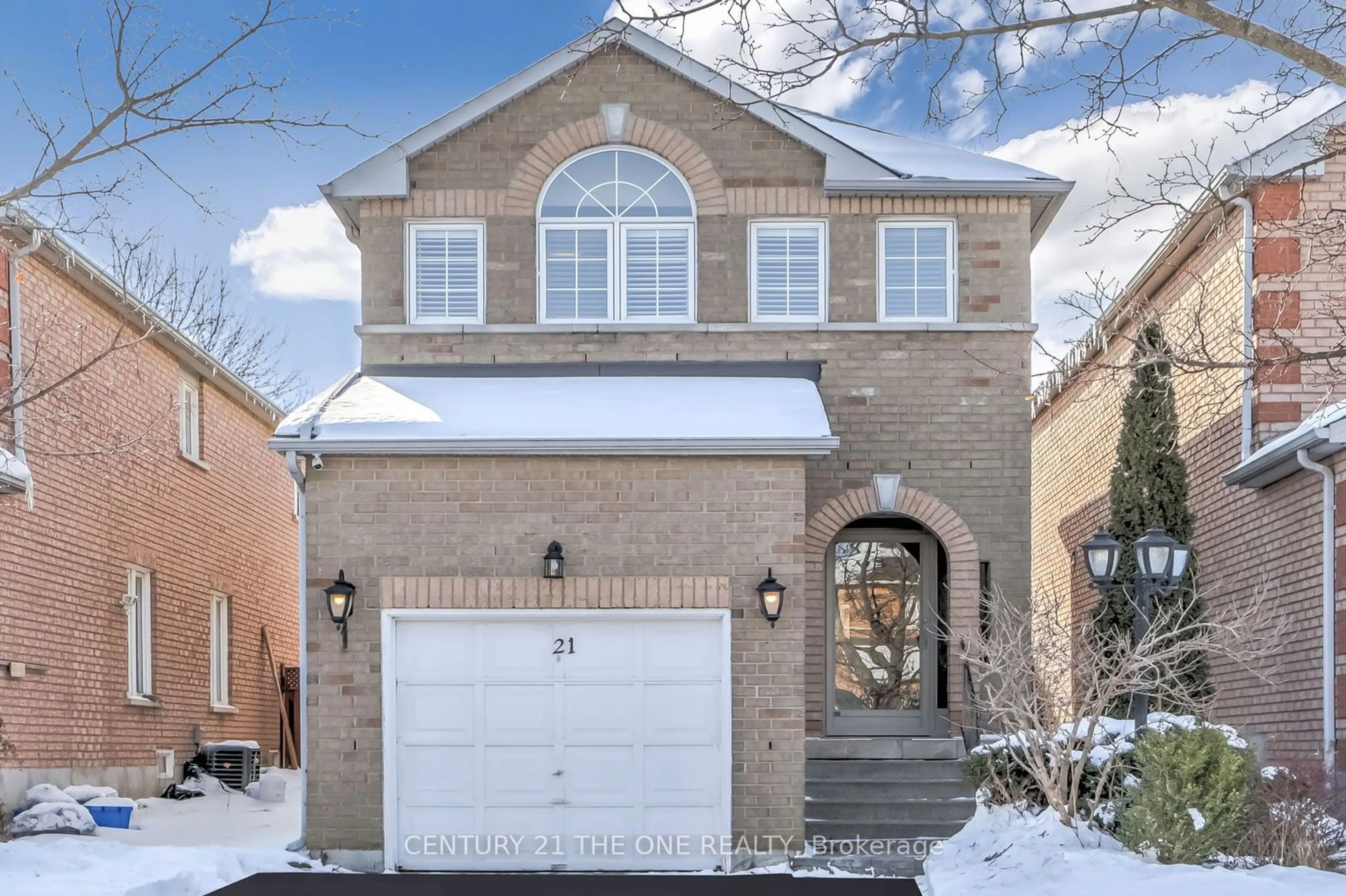 Home with brick exterior material, street for 21 Apollo Rd, Markham Ontario L3S 4G8