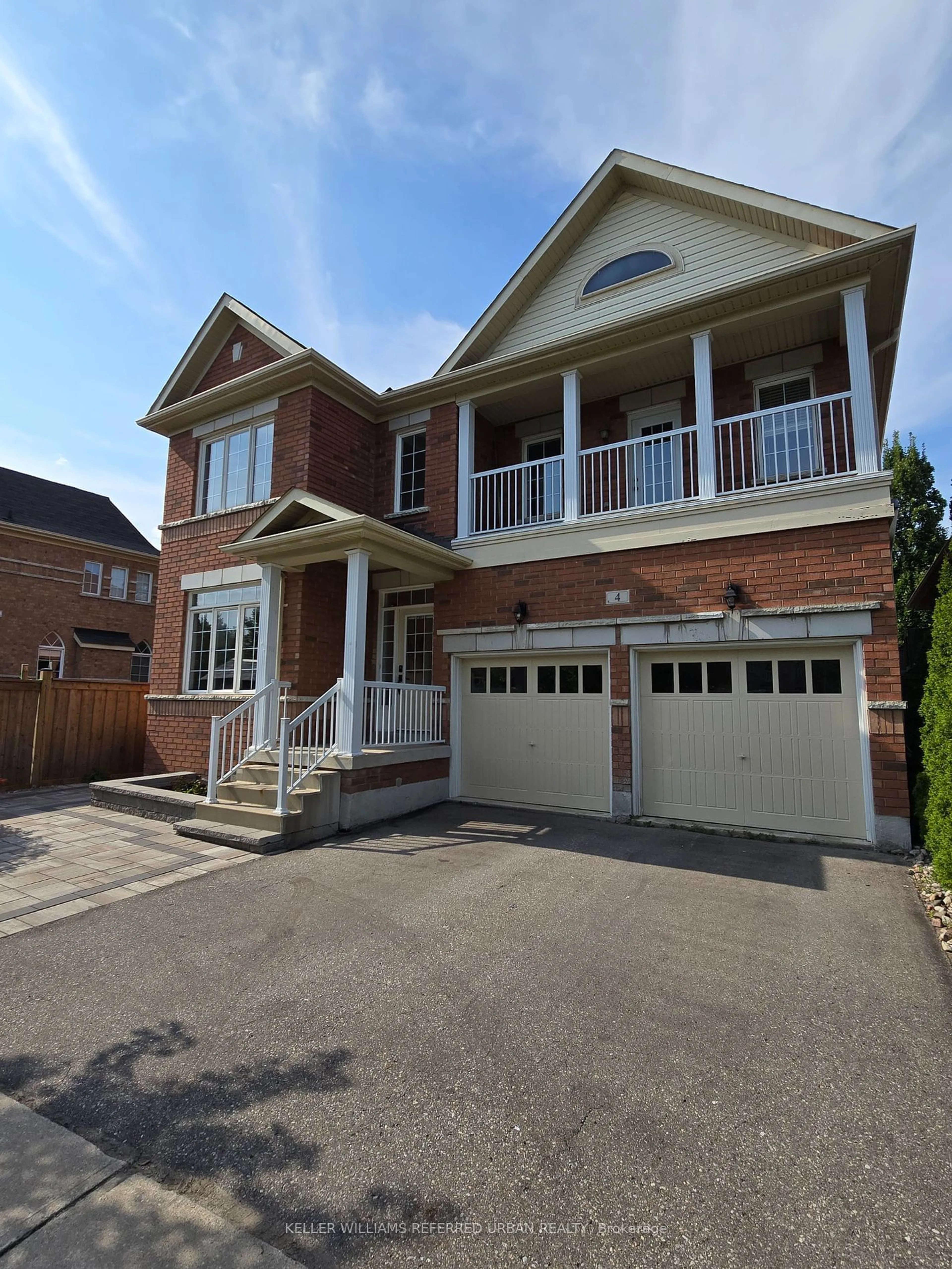 Home with brick exterior material, street for 4 Hawkweed Manr, Markham Ontario L6B 0E3