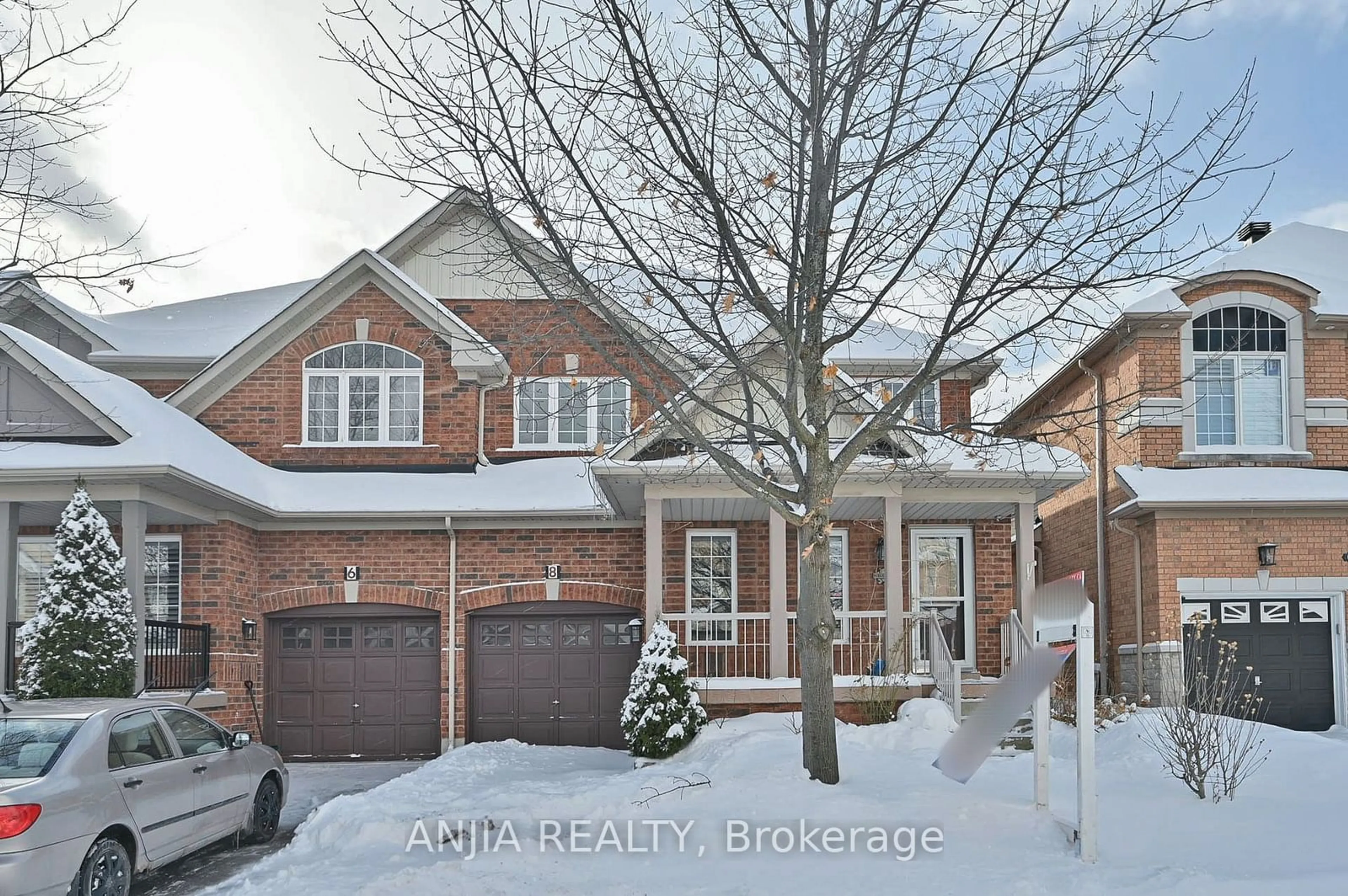 Home with brick exterior material, street for 8 Stotts Cres, Markham Ontario L6E 1T2