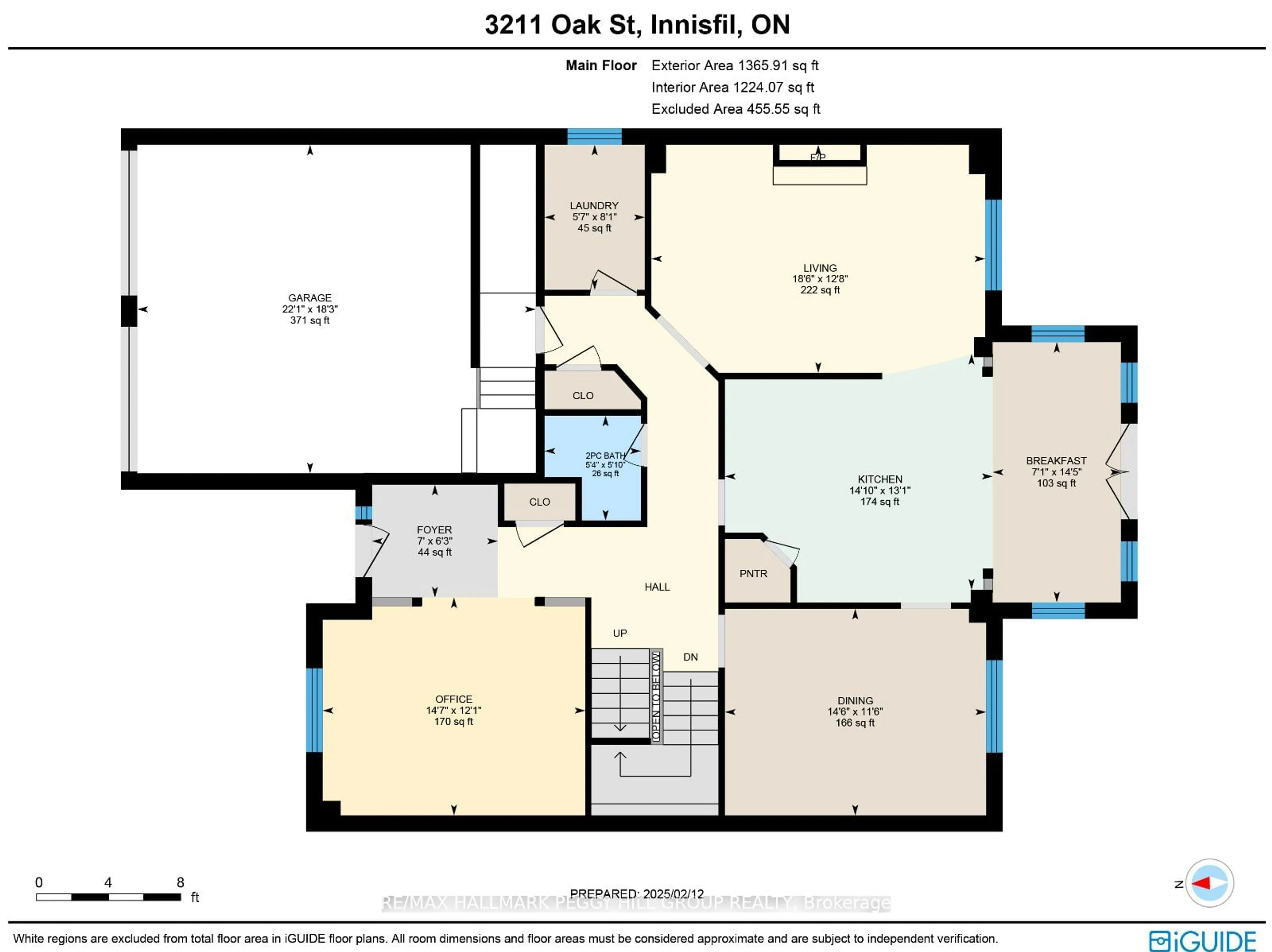 Floor plan for 3211 Oak St, Innisfil Ontario L9S 2K3