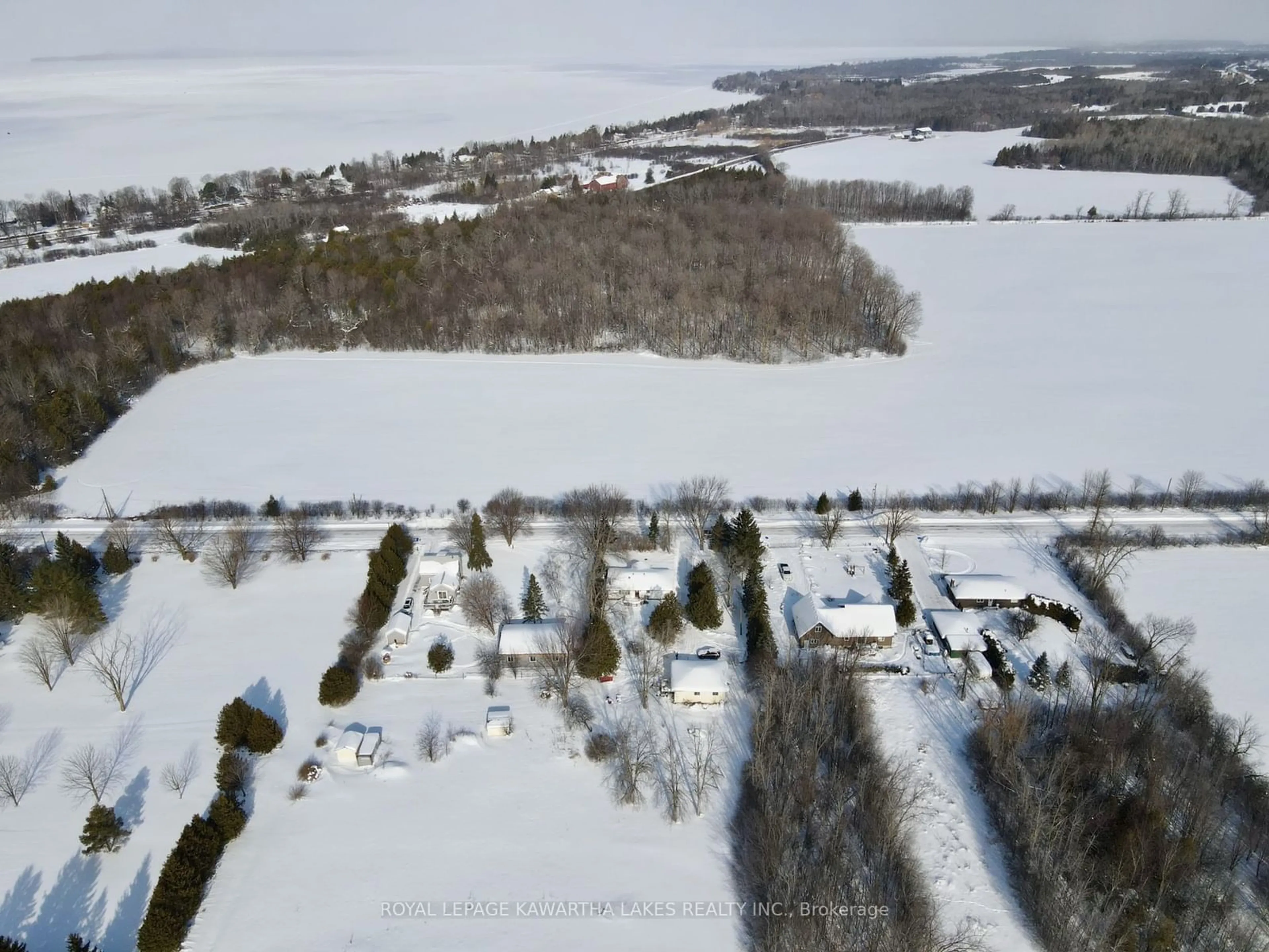 A pic from outside/outdoor area/front of a property/back of a property/a pic from drone, street for B680 & B682 Concession 2 Rd, Brock Ontario L0K 1A0