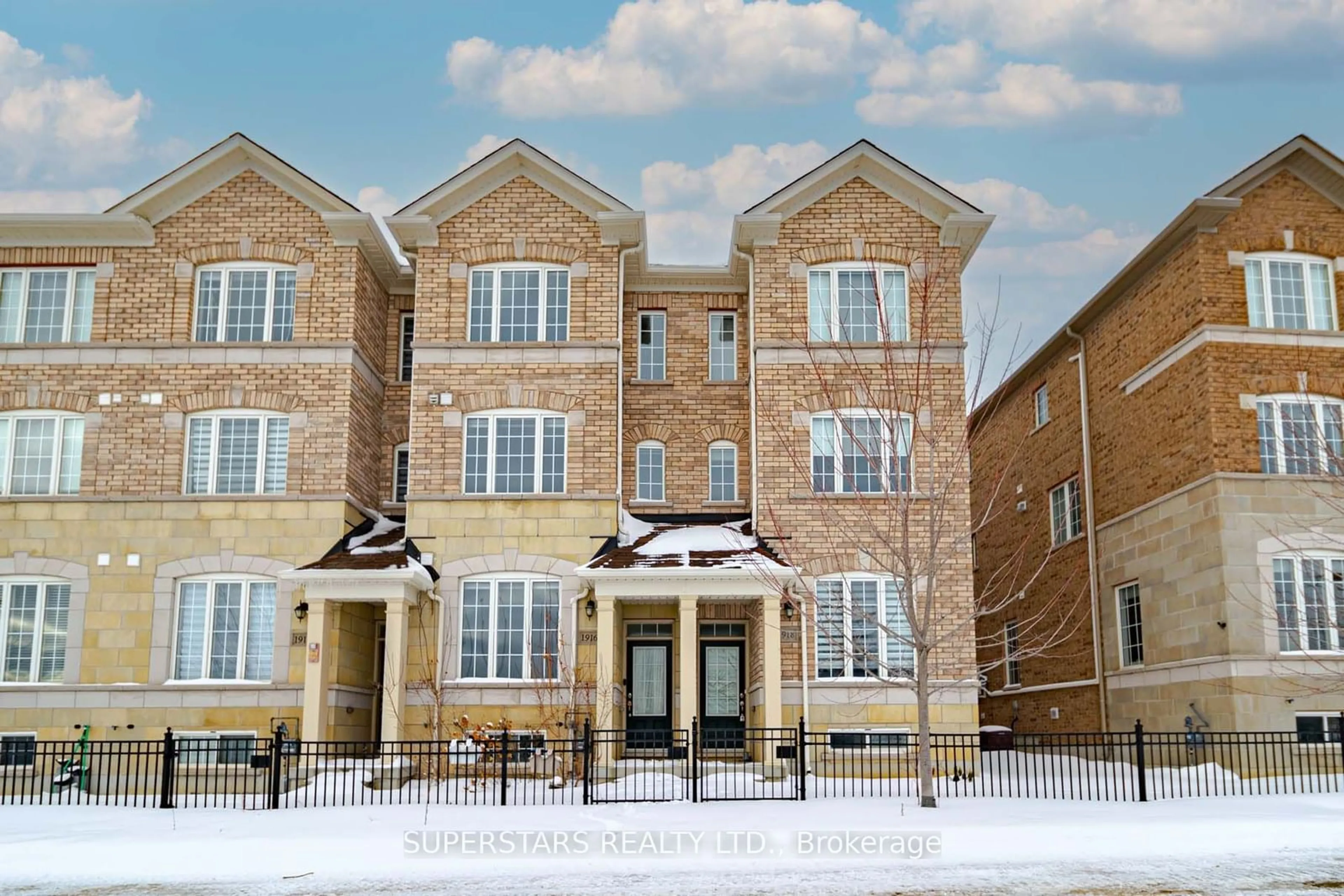 Home with brick exterior material, street for 1916 Donald Cousens Pkwy, Markham Ontario L6B 1M4