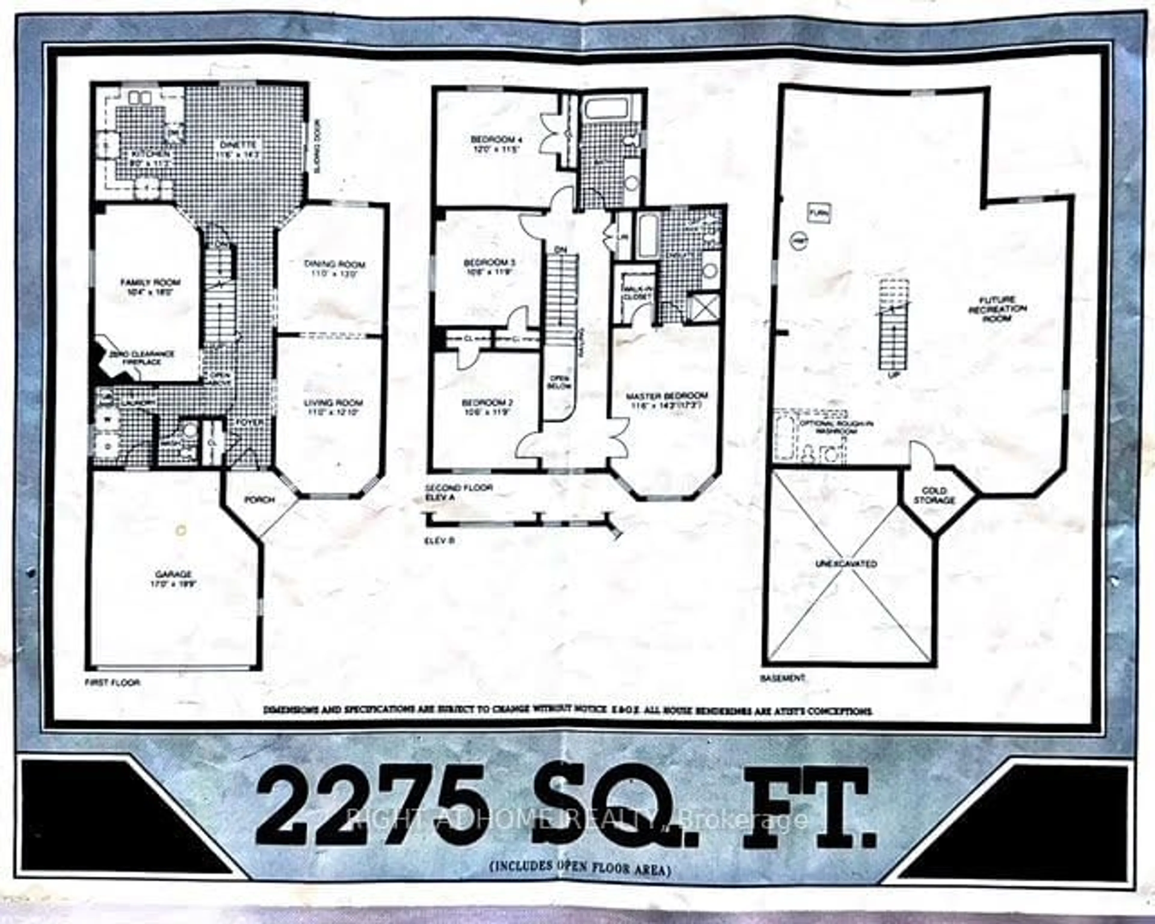 Floor plan for 120 Squire Dr, Richmond Hill Ontario L4S 1C8