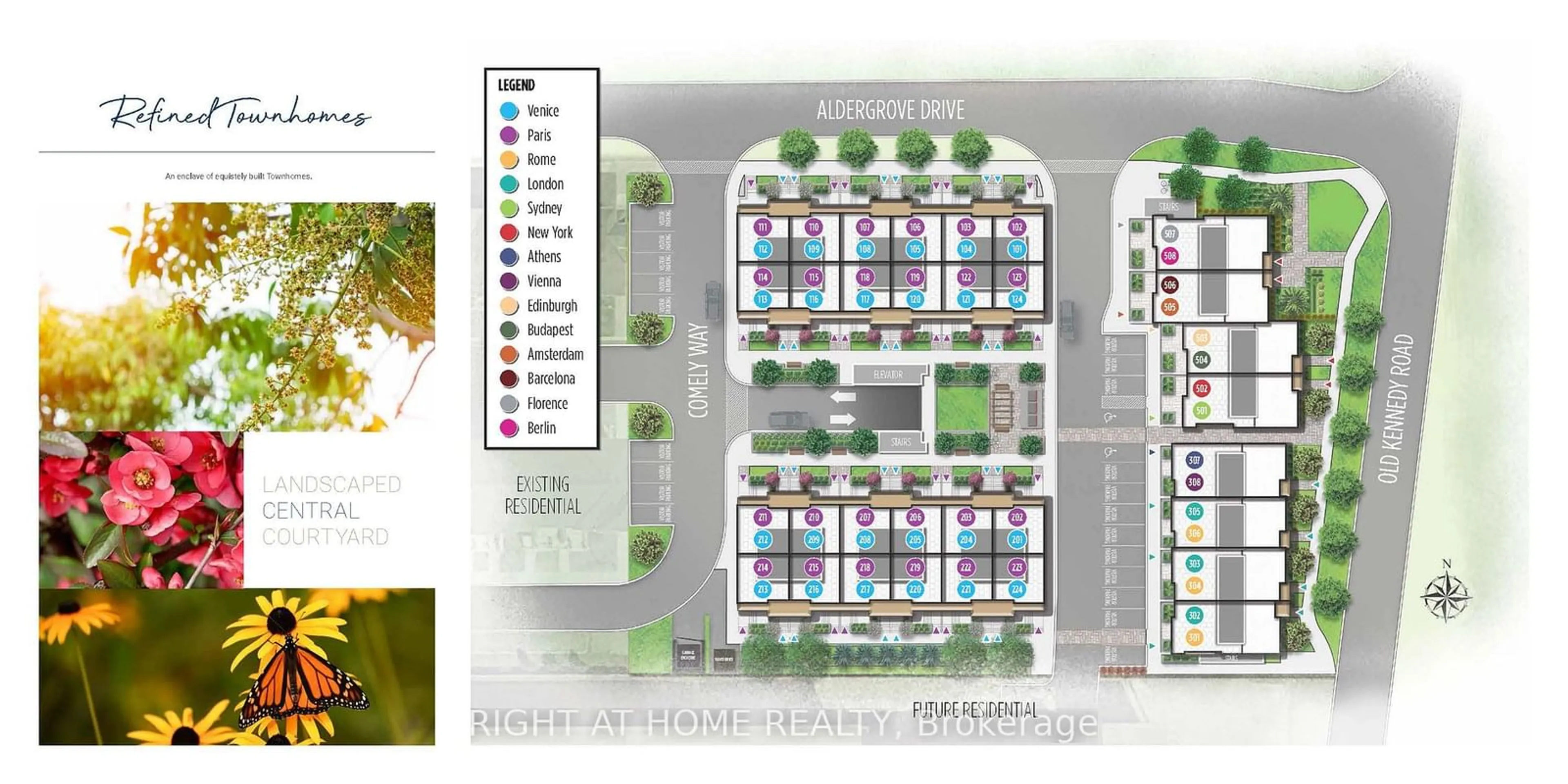 Floor plan for 15 Maximillian Lane #304, Markham Ontario L3R 0L5