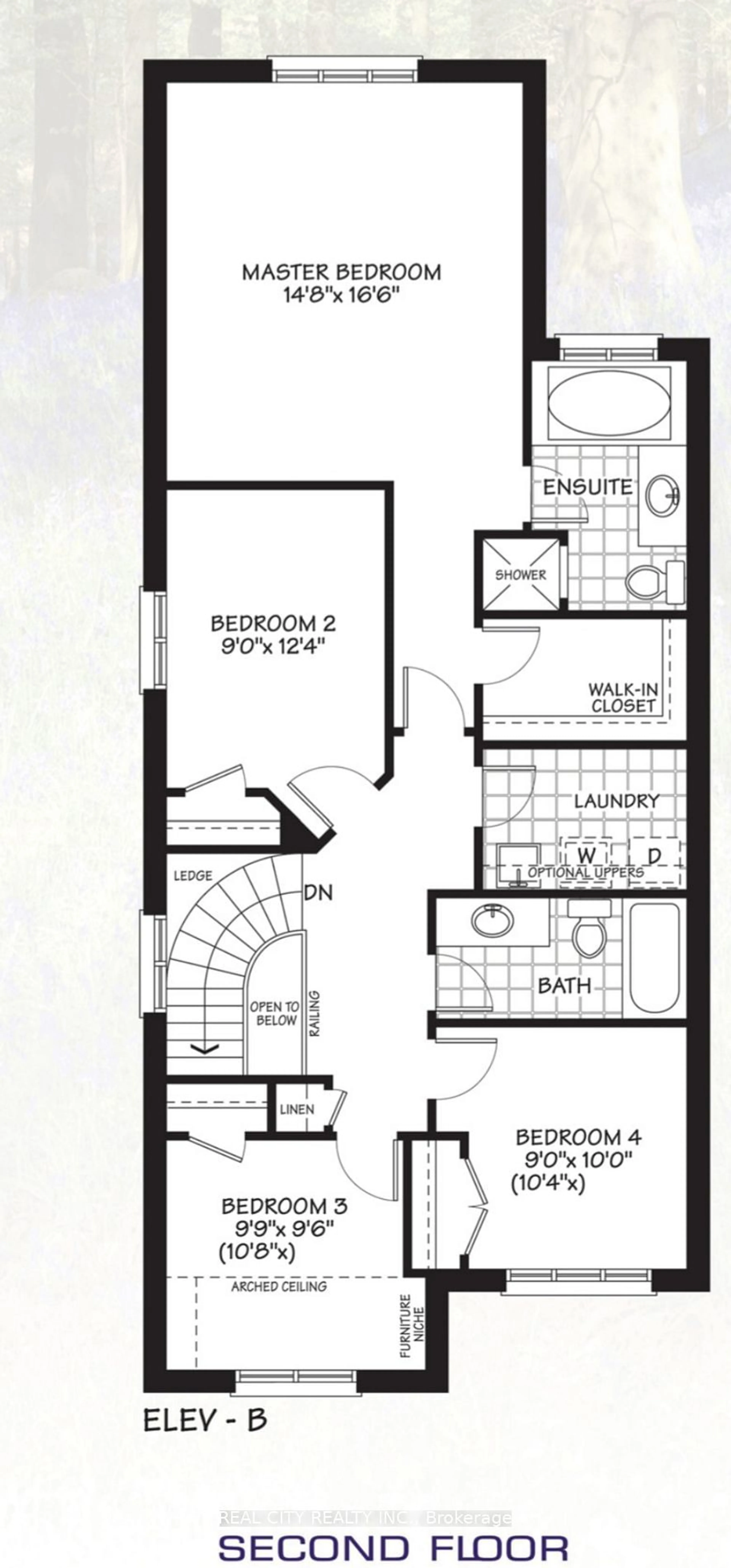 Floor plan for Lot 35E Heather Fullerton Rd, Georgina Ontario L0E 1R0