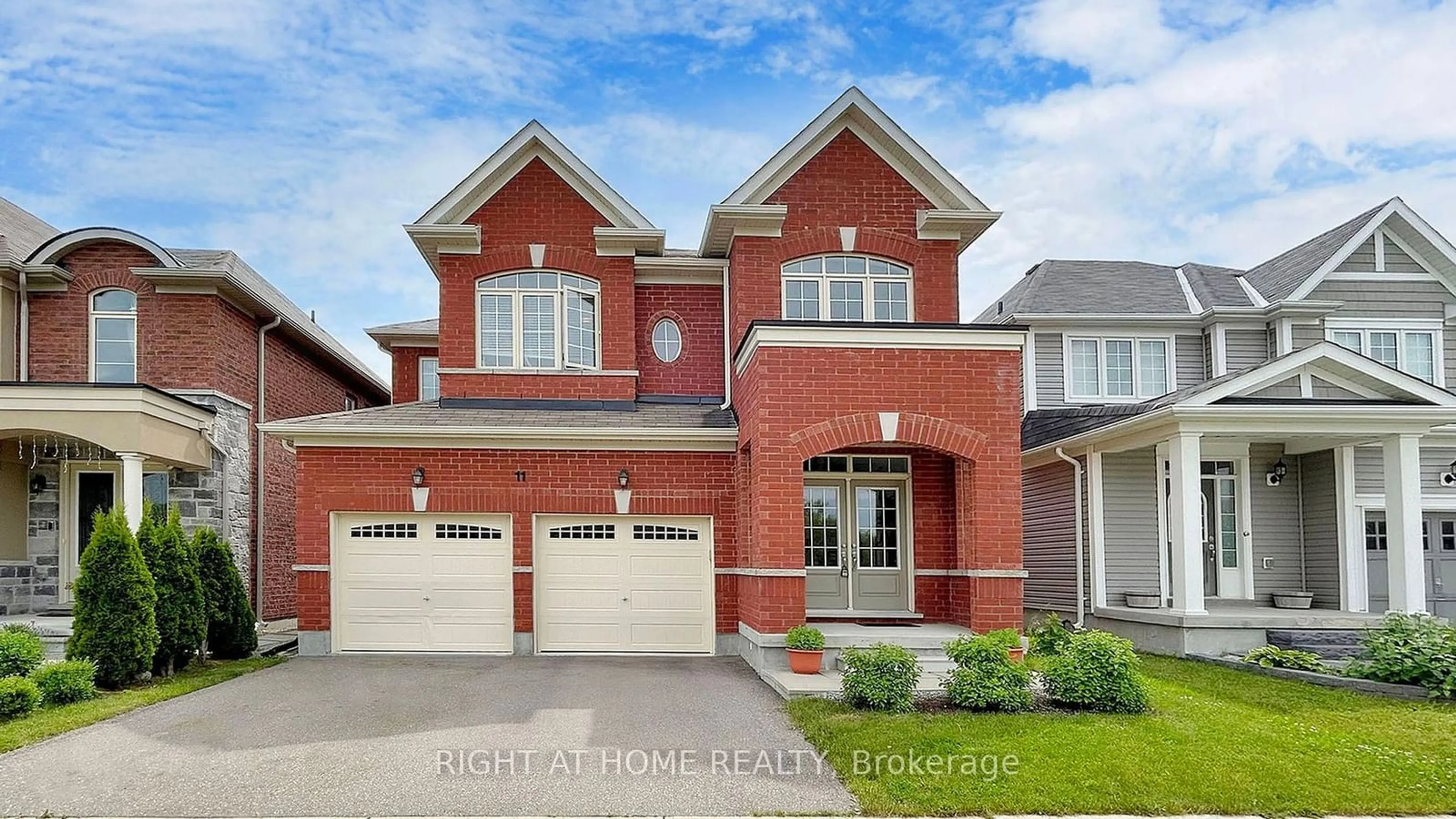 Home with brick exterior material, street for 11 Robert Wilson Cres, Georgina Ontario L4P 0G8