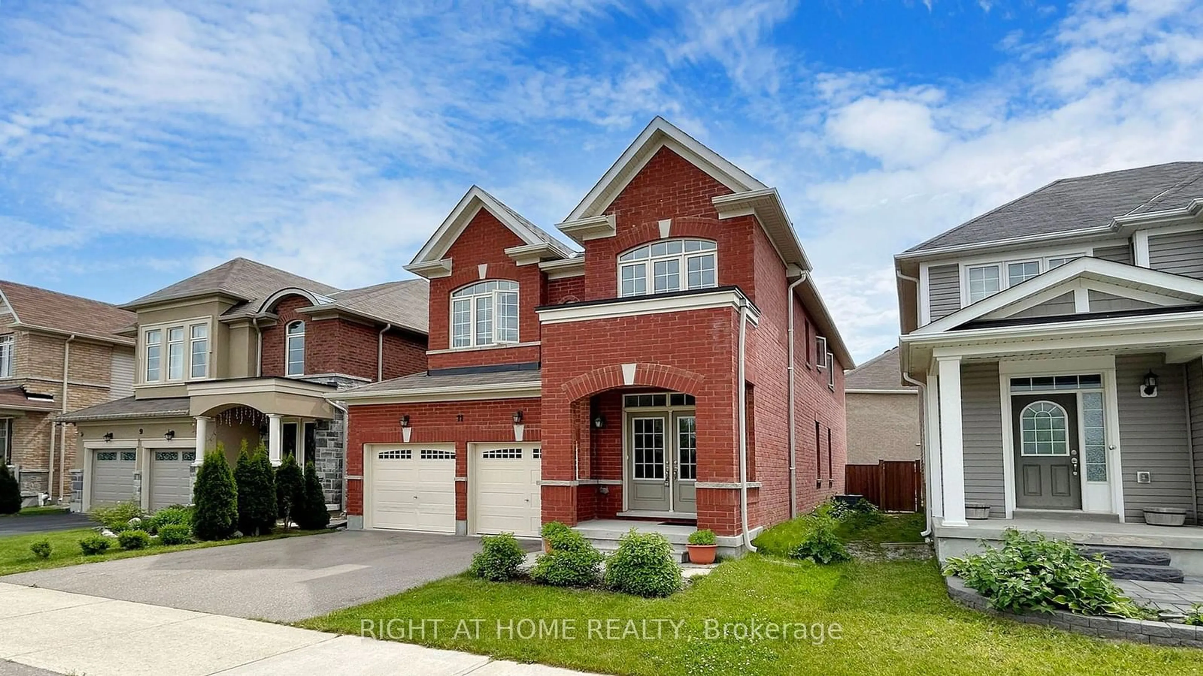 Home with brick exterior material, street for 11 Robert Wilson Cres, Georgina Ontario L4P 0G8