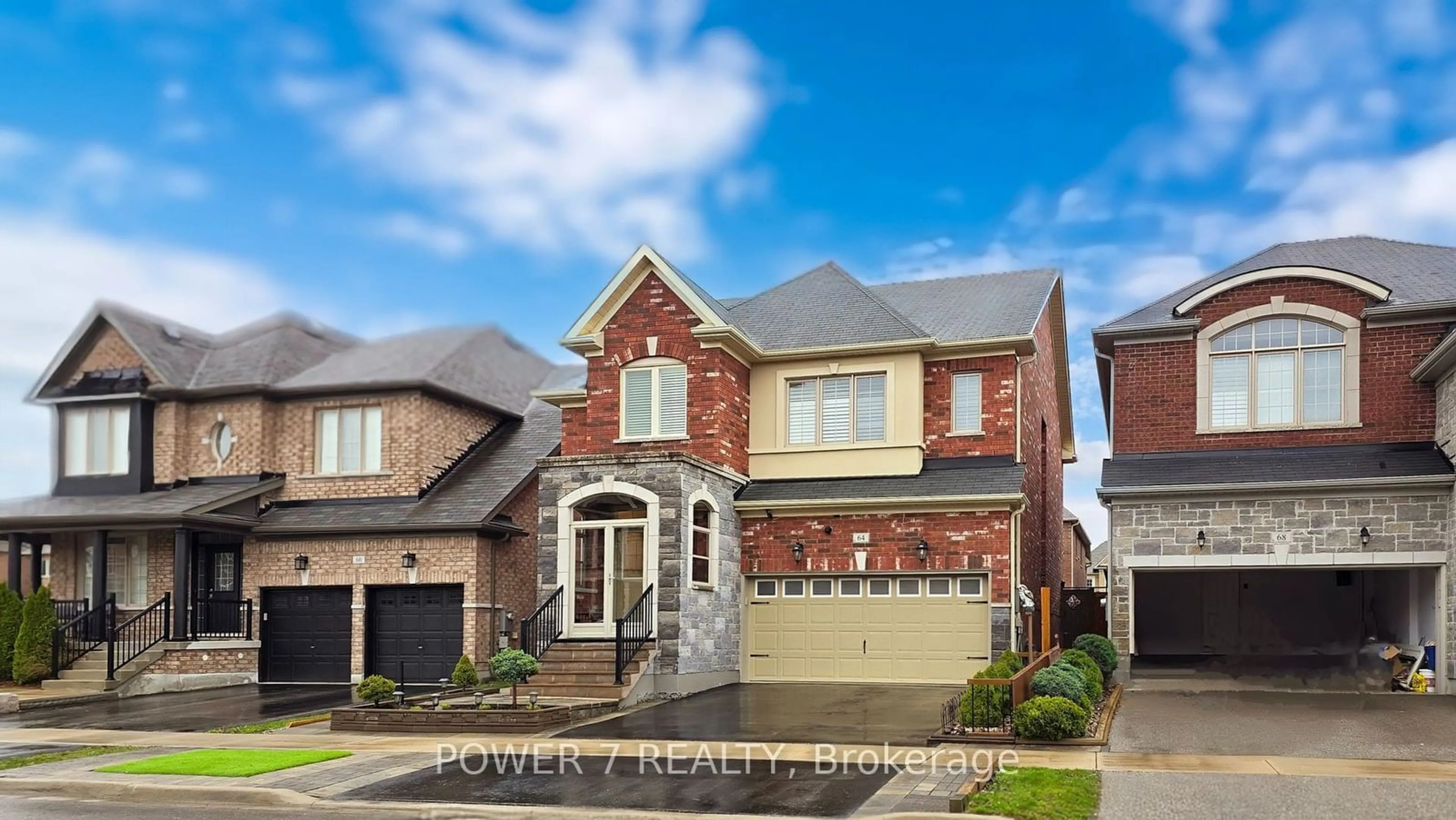 Home with brick exterior material, street for 64 Belfry Dr, Bradford West Gwillimbury Ontario L3Z 0G7