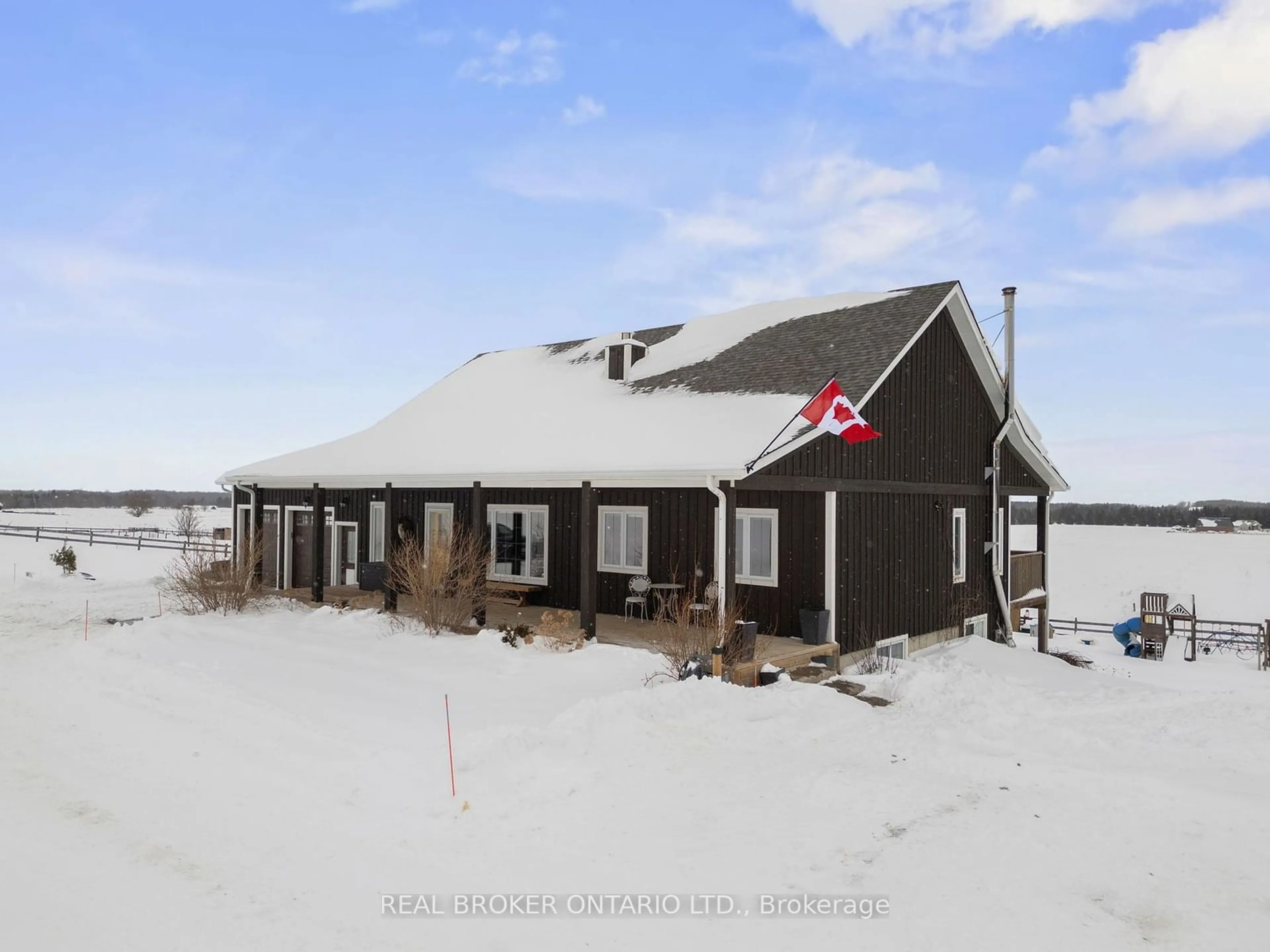 A pic from outside/outdoor area/front of a property/back of a property/a pic from drone, building for 9194 Tandragee Rd, Adjala-Tosorontio Ontario L9W 2Z2