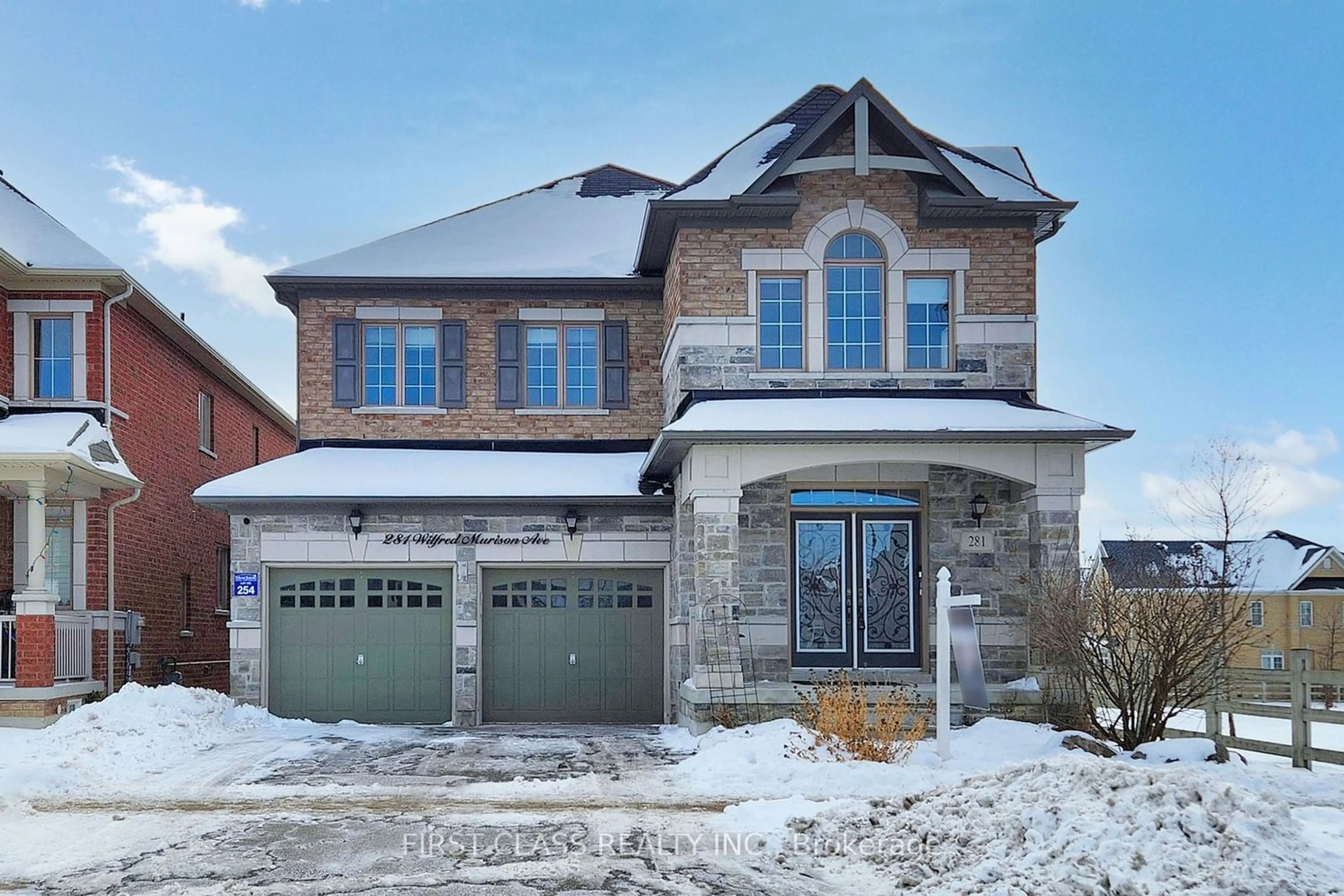 Home with brick exterior material, street for 281 WILFRED MURISON Ave, Markham Ontario L6C 0R4