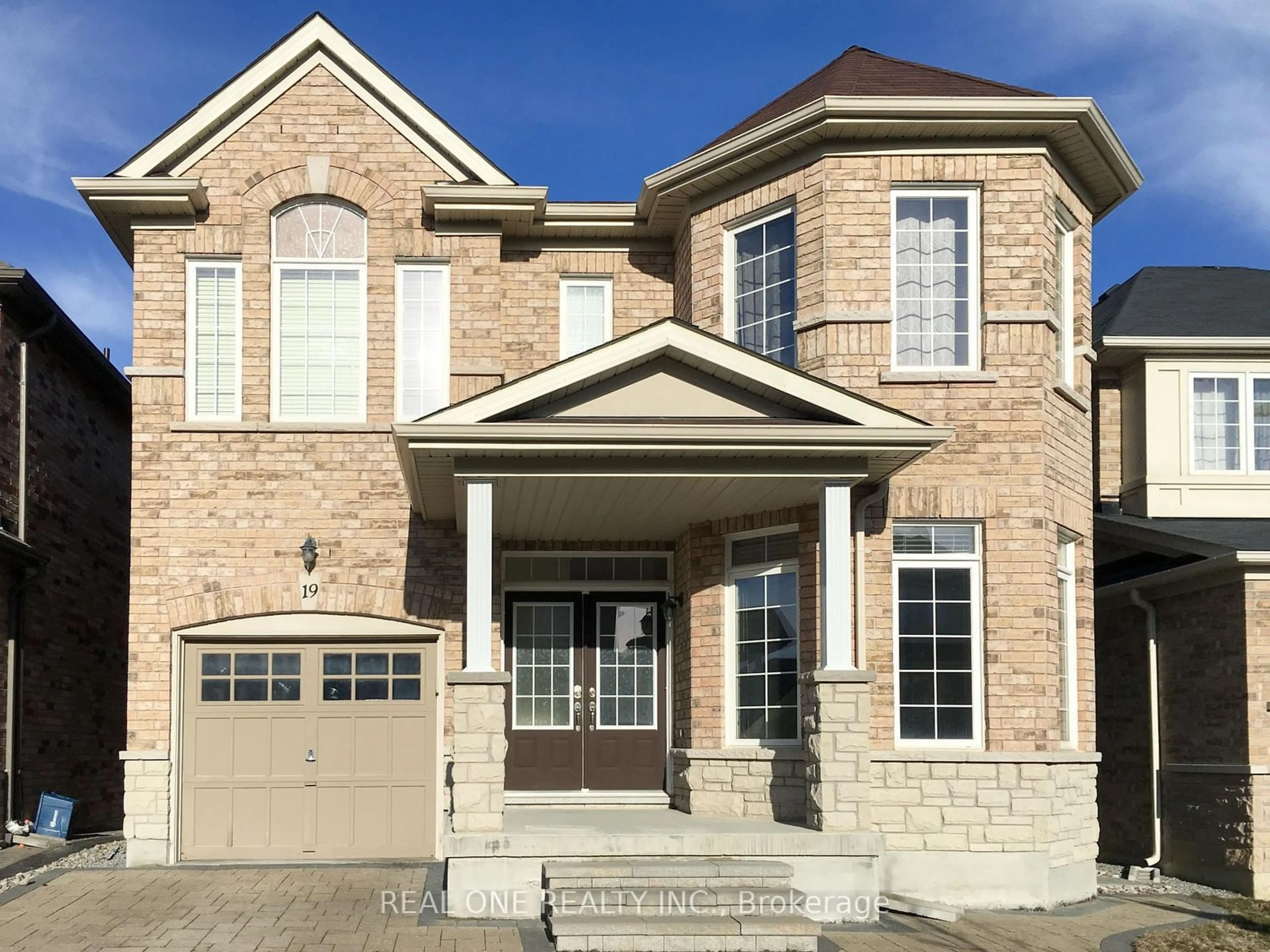 Home with brick exterior material, street for 19 Fred Mclaren Blvd, Markham Ontario L6E 0L3