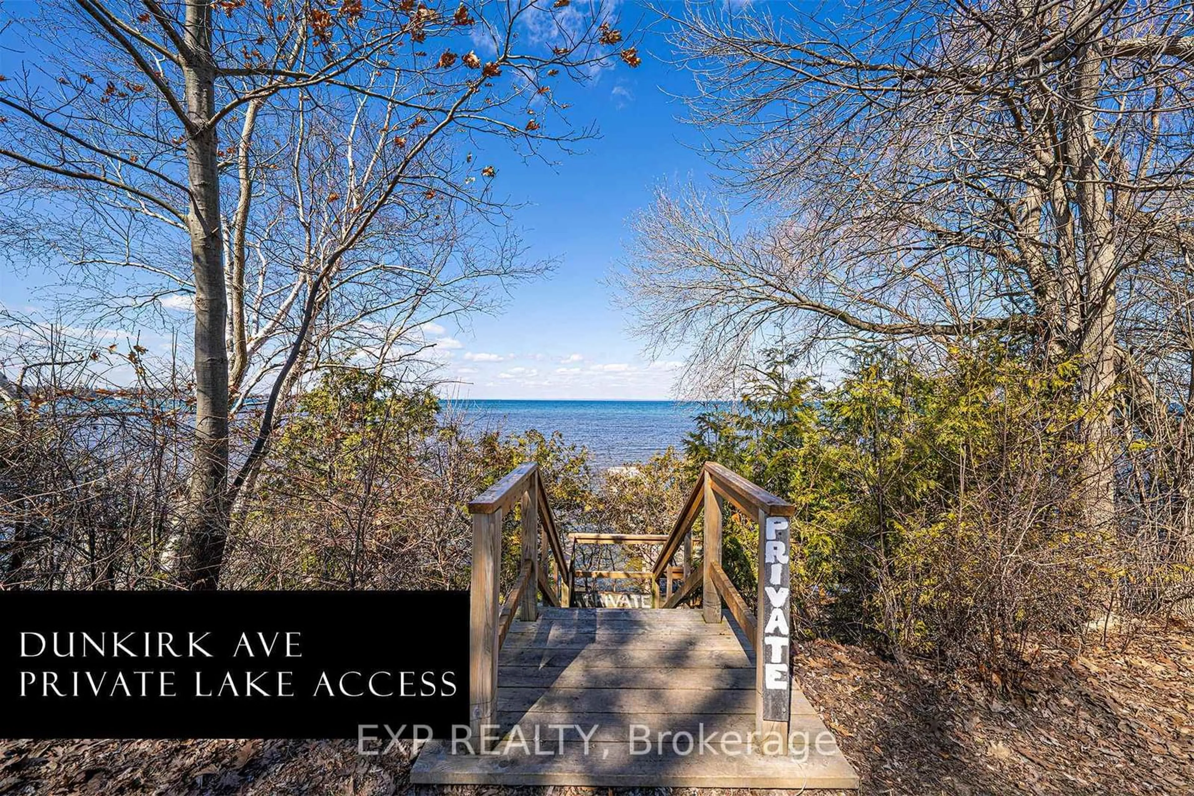 A pic from outside/outdoor area/front of a property/back of a property/a pic from drone, water/lake/river/ocean view for 109 Dunkirk Ave, Georgina Ontario L0E 1R0