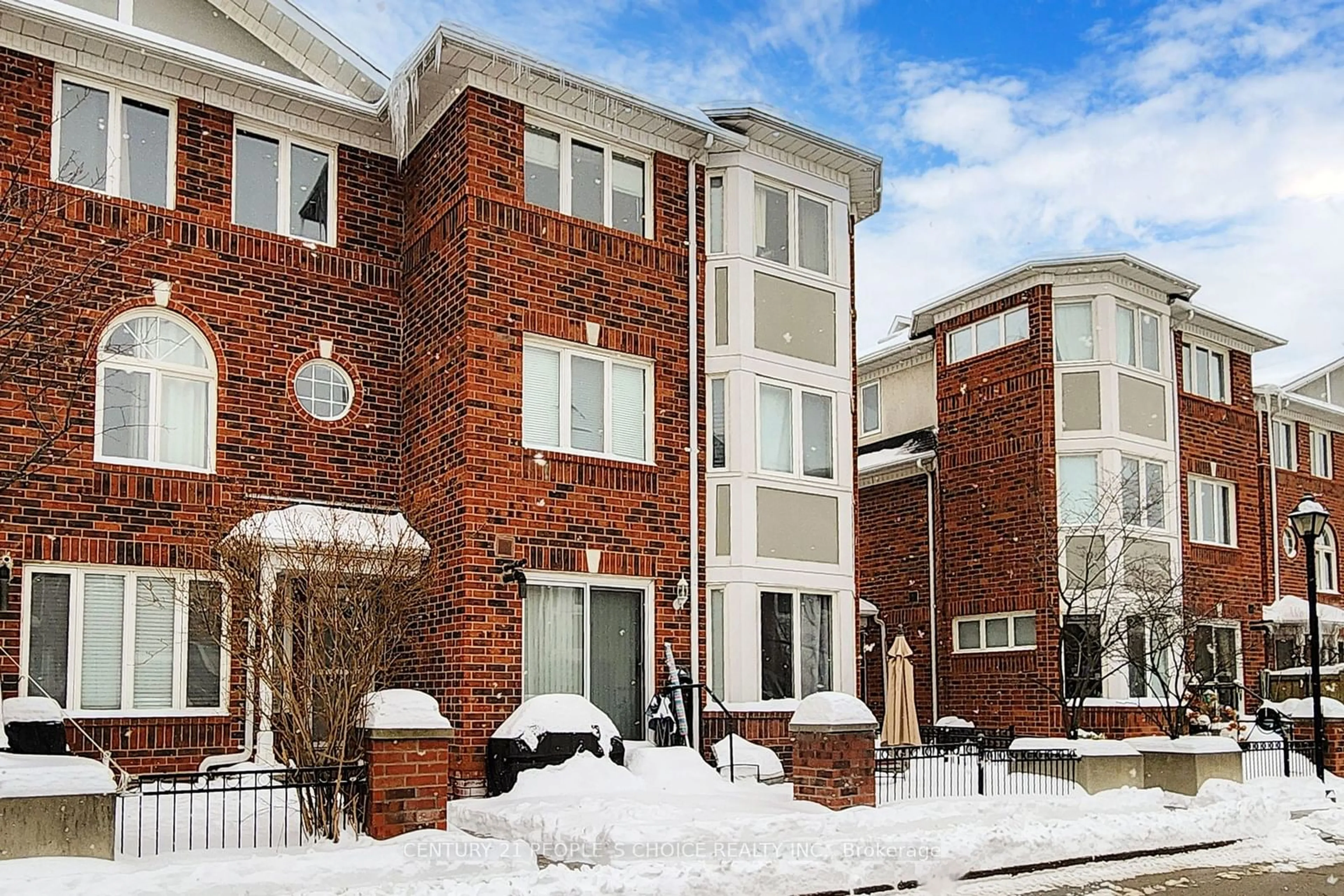 Home with brick exterior material, street for 18 Clark Ave #136, Vaughan Ontario L4J 8H1