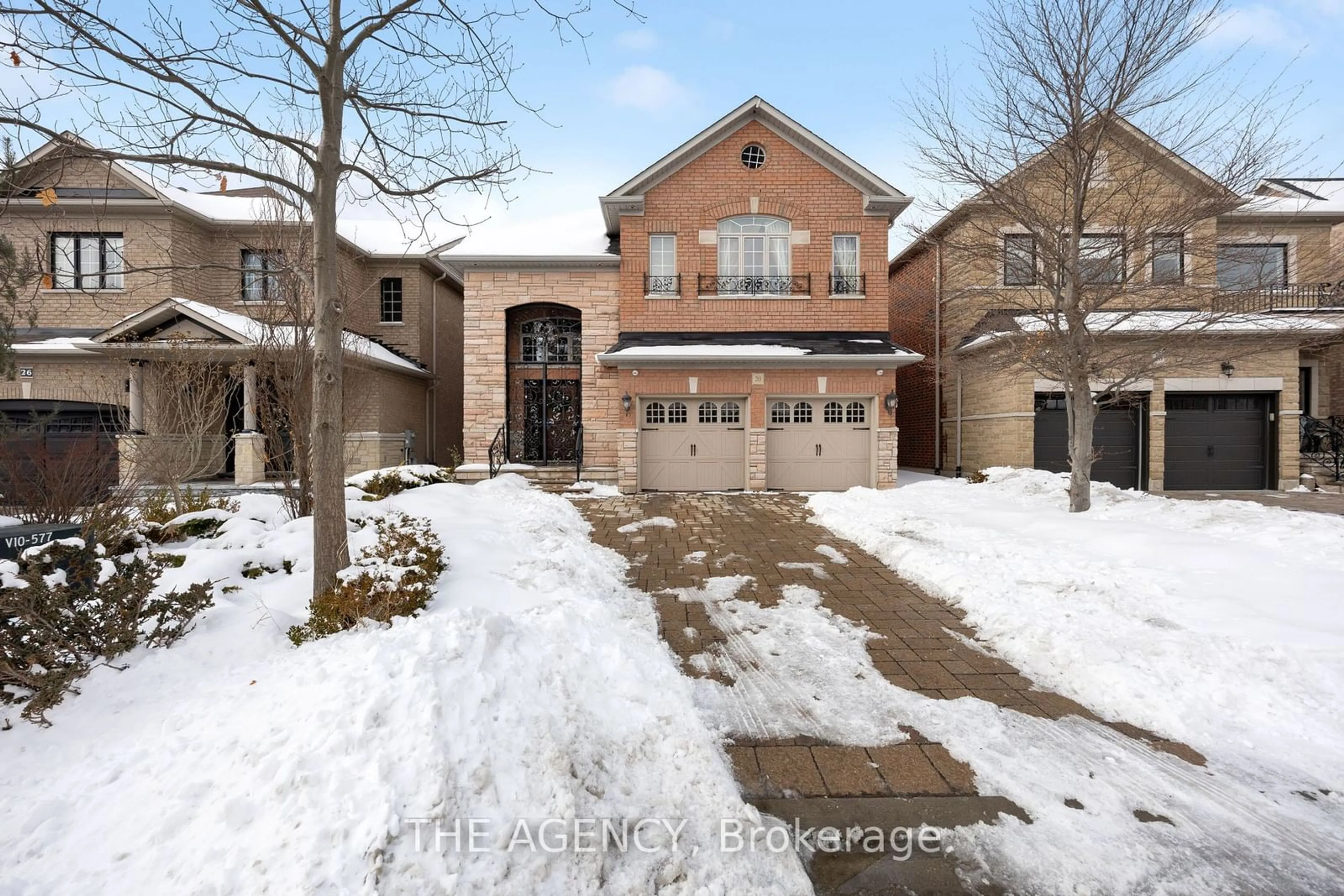 Home with brick exterior material, street for 20 Shalom Aleichem Crt, Vaughan Ontario L4J 0E5