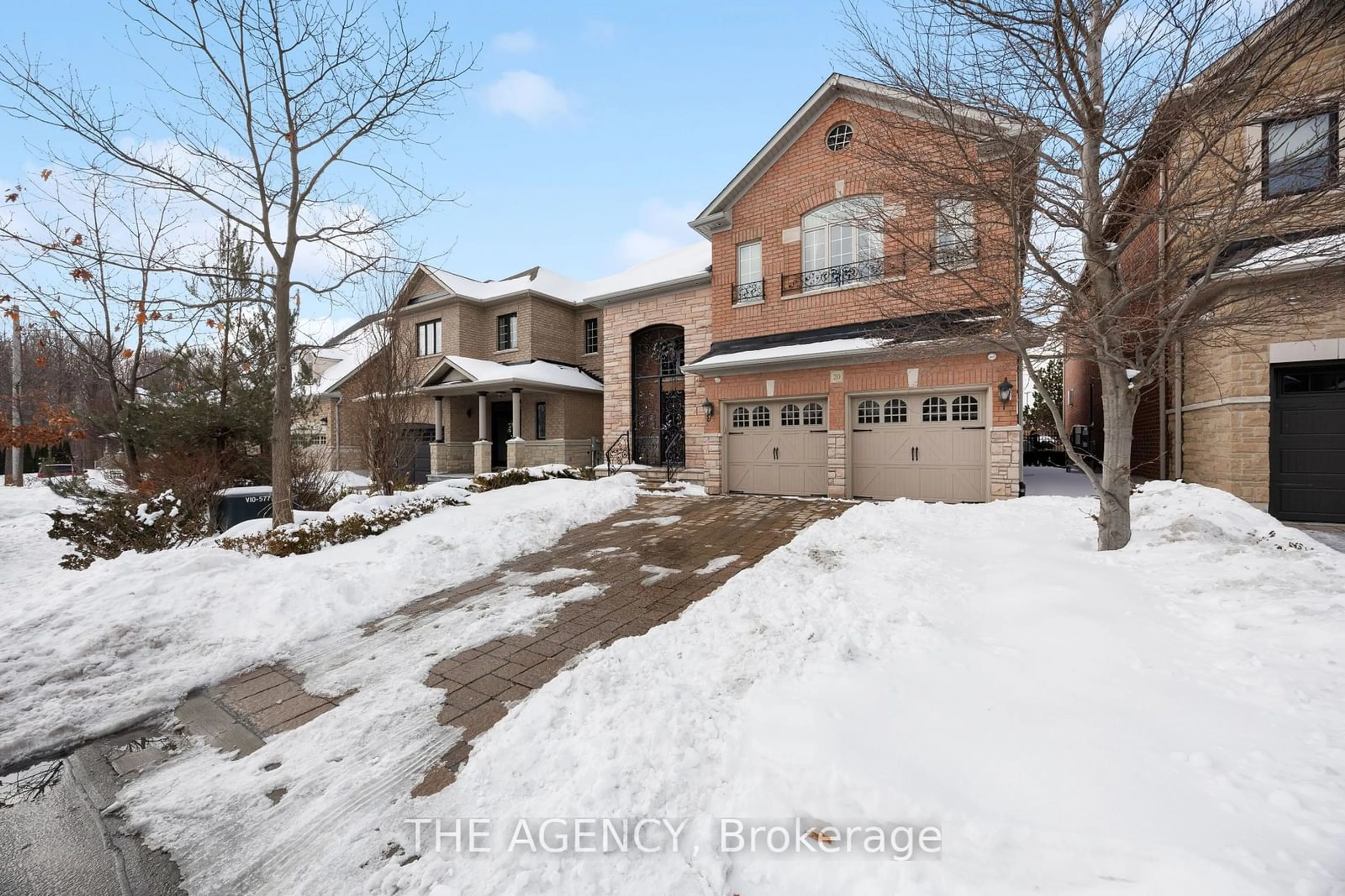 Home with brick exterior material, street for 20 Shalom Aleichem Crt, Vaughan Ontario L4J 0E5