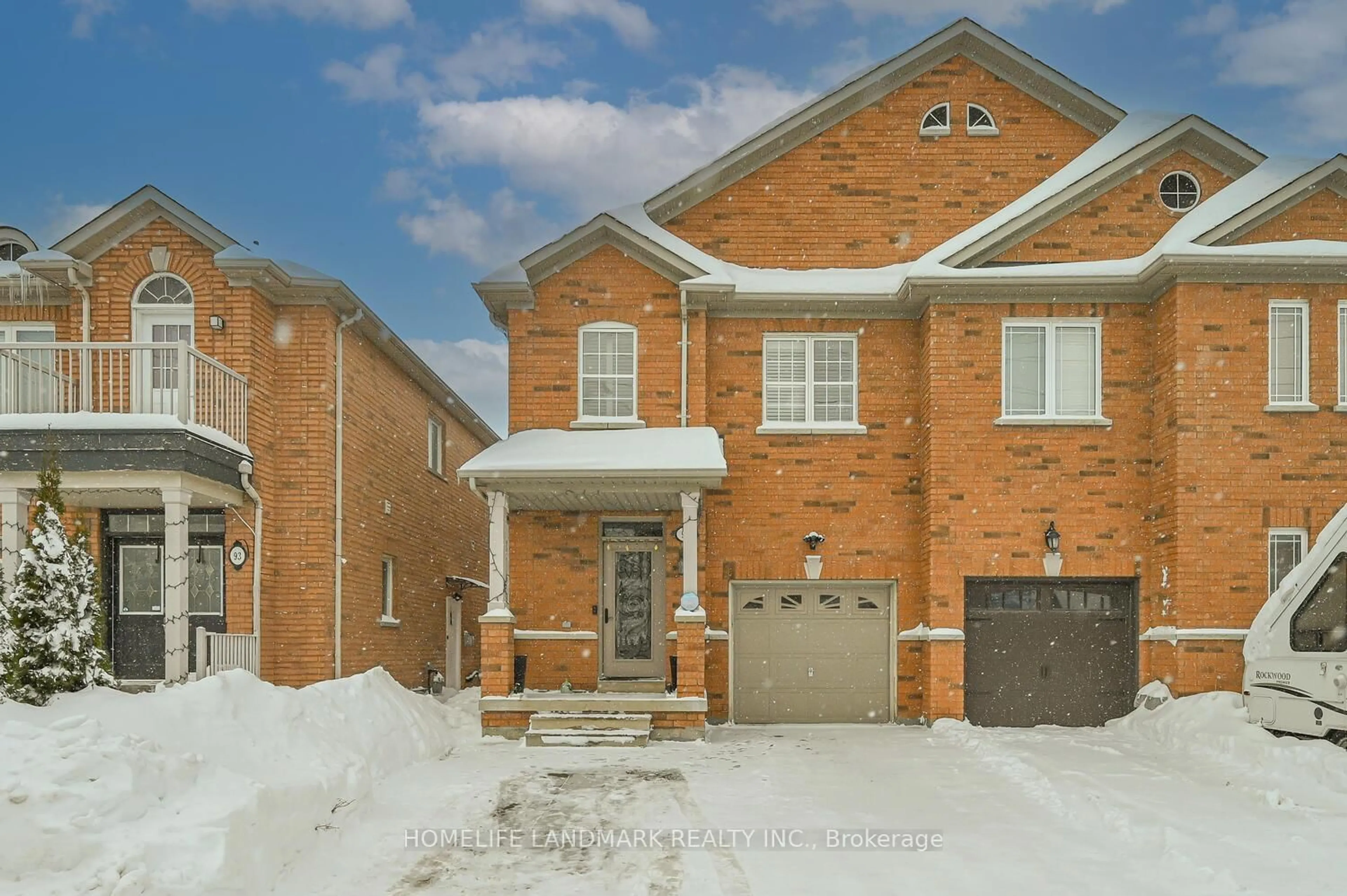 Home with brick exterior material, street for 97 Arco Circ, Vaughan Ontario L6A 3Z6