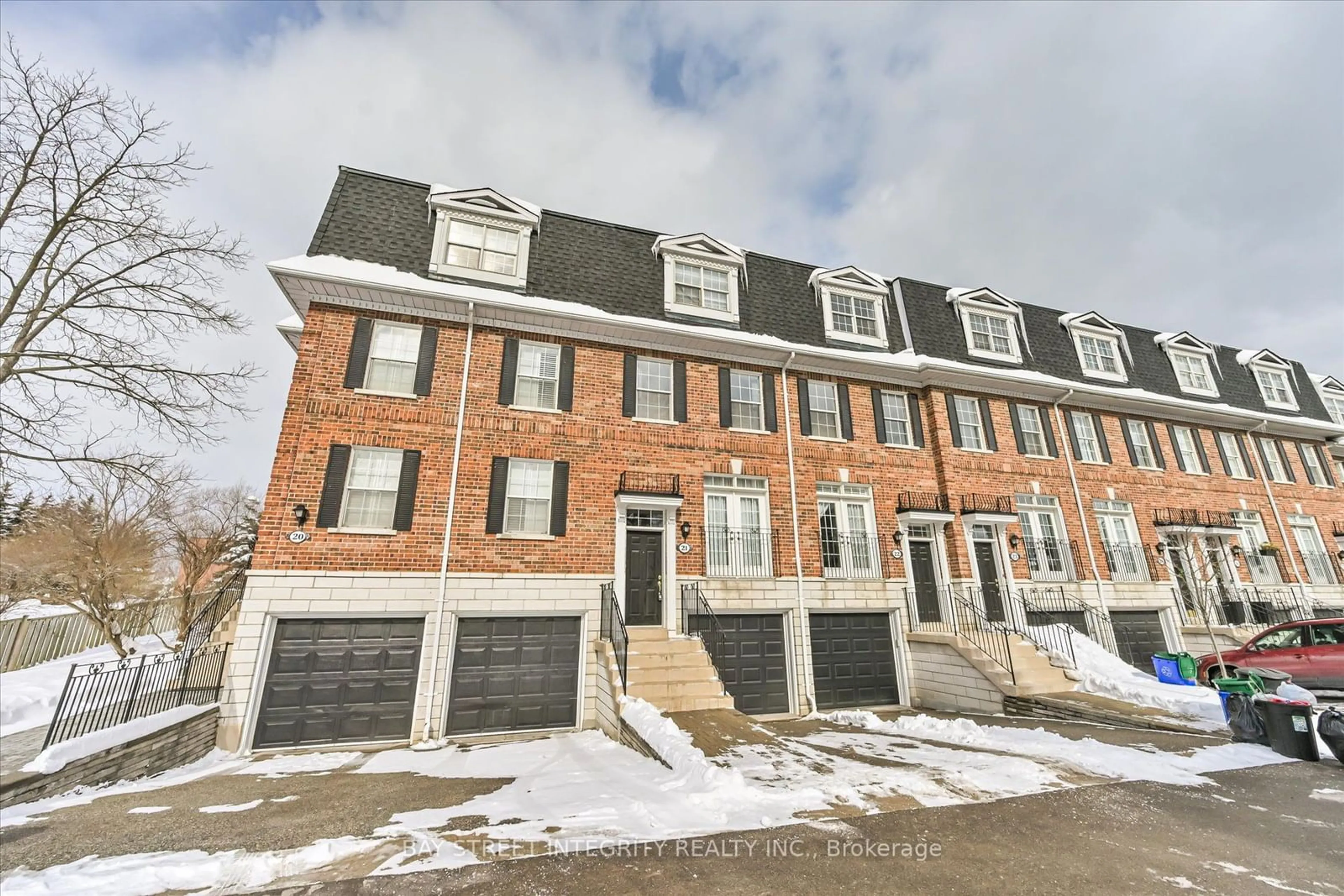 Home with brick exterior material, street for 6 Leonard St #21, Richmond Hill Ontario L4C 0L6