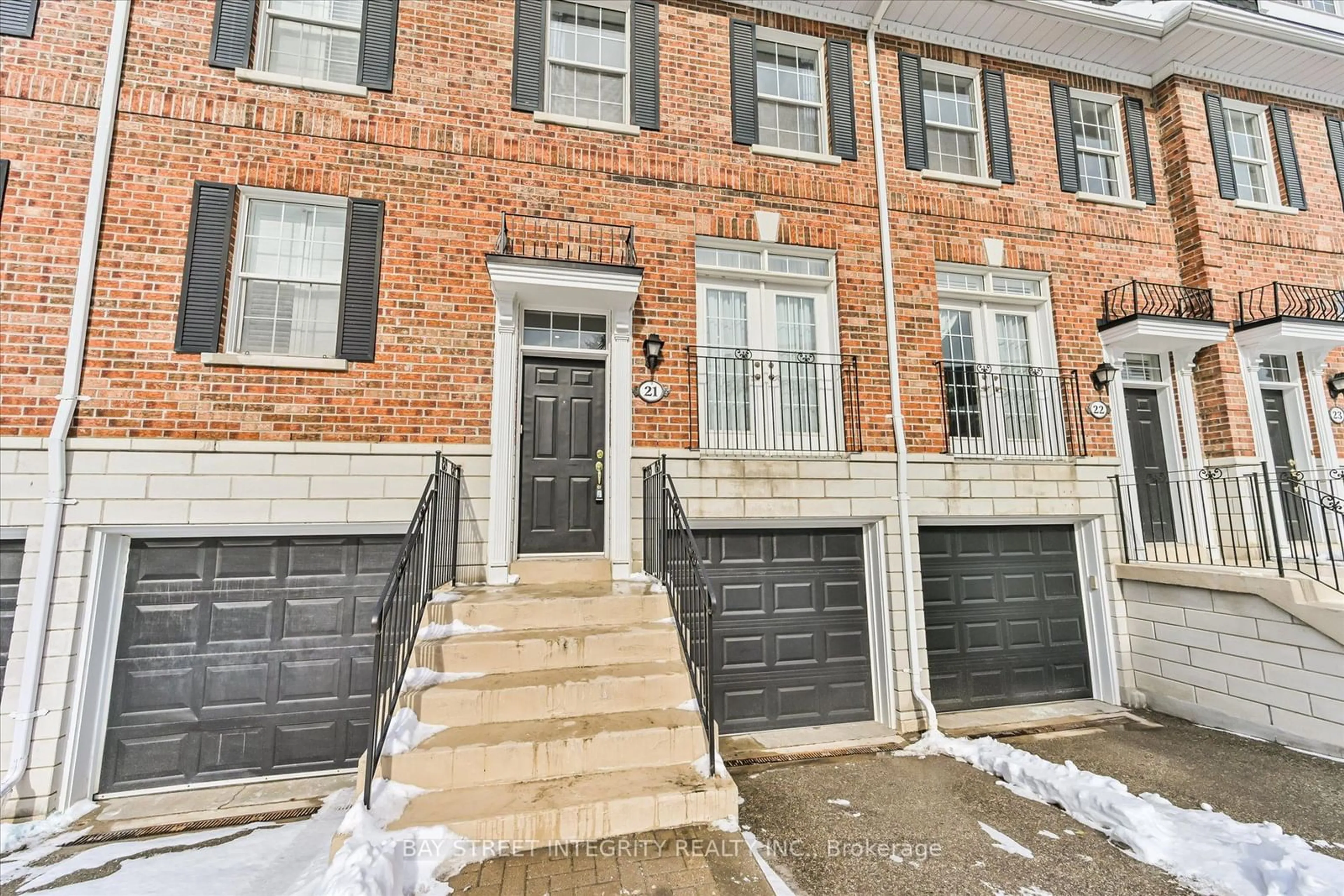 Home with brick exterior material, street for 6 Leonard St #21, Richmond Hill Ontario L4C 0L6