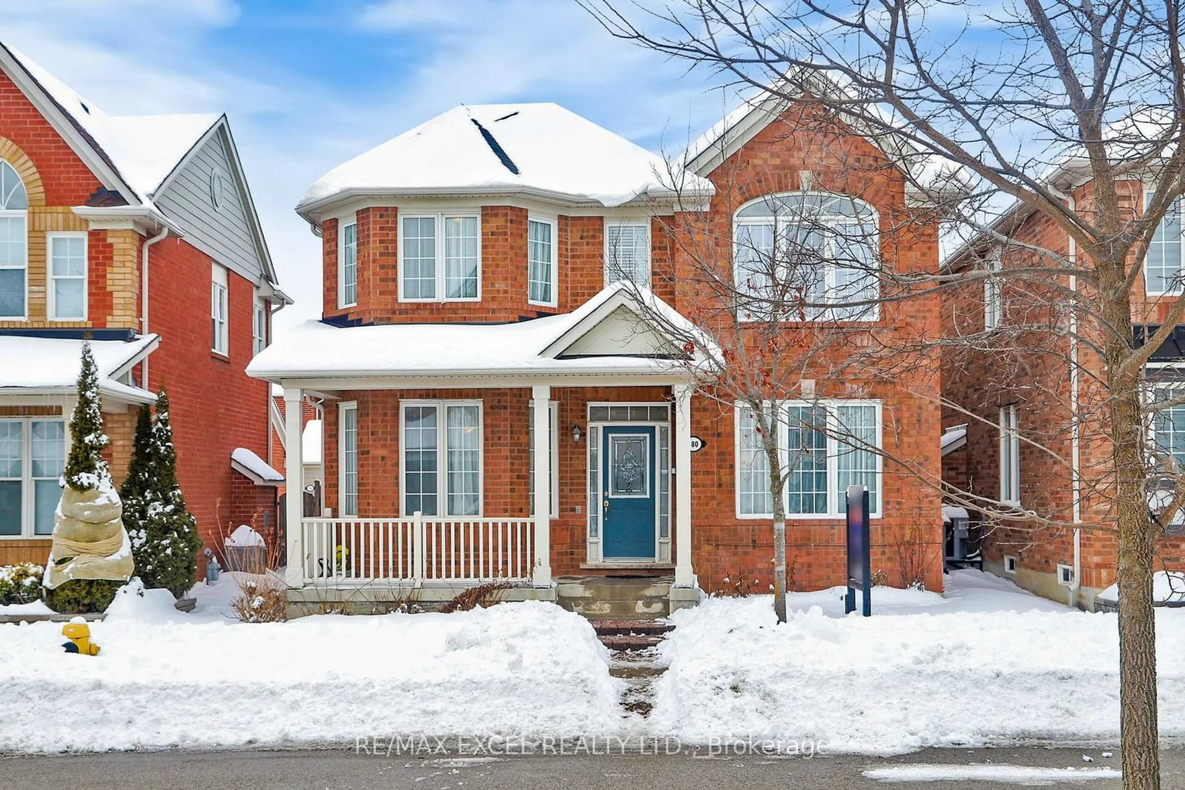 Home with brick exterior material, street for 180 Morning Dove Dr, Markham Ontario L6B 1L9