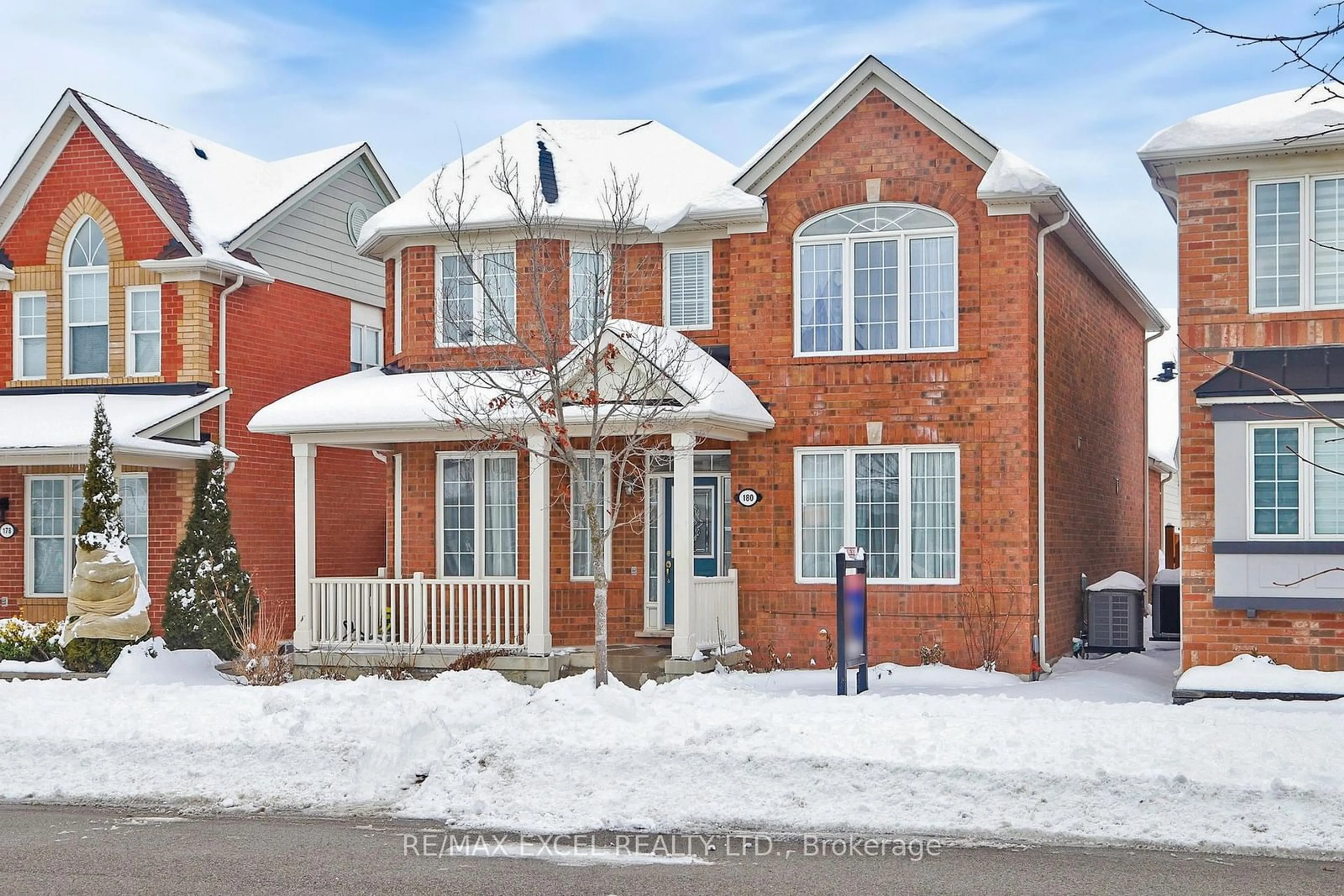 Home with brick exterior material, street for 180 Morning Dove Dr, Markham Ontario L6B 1L9