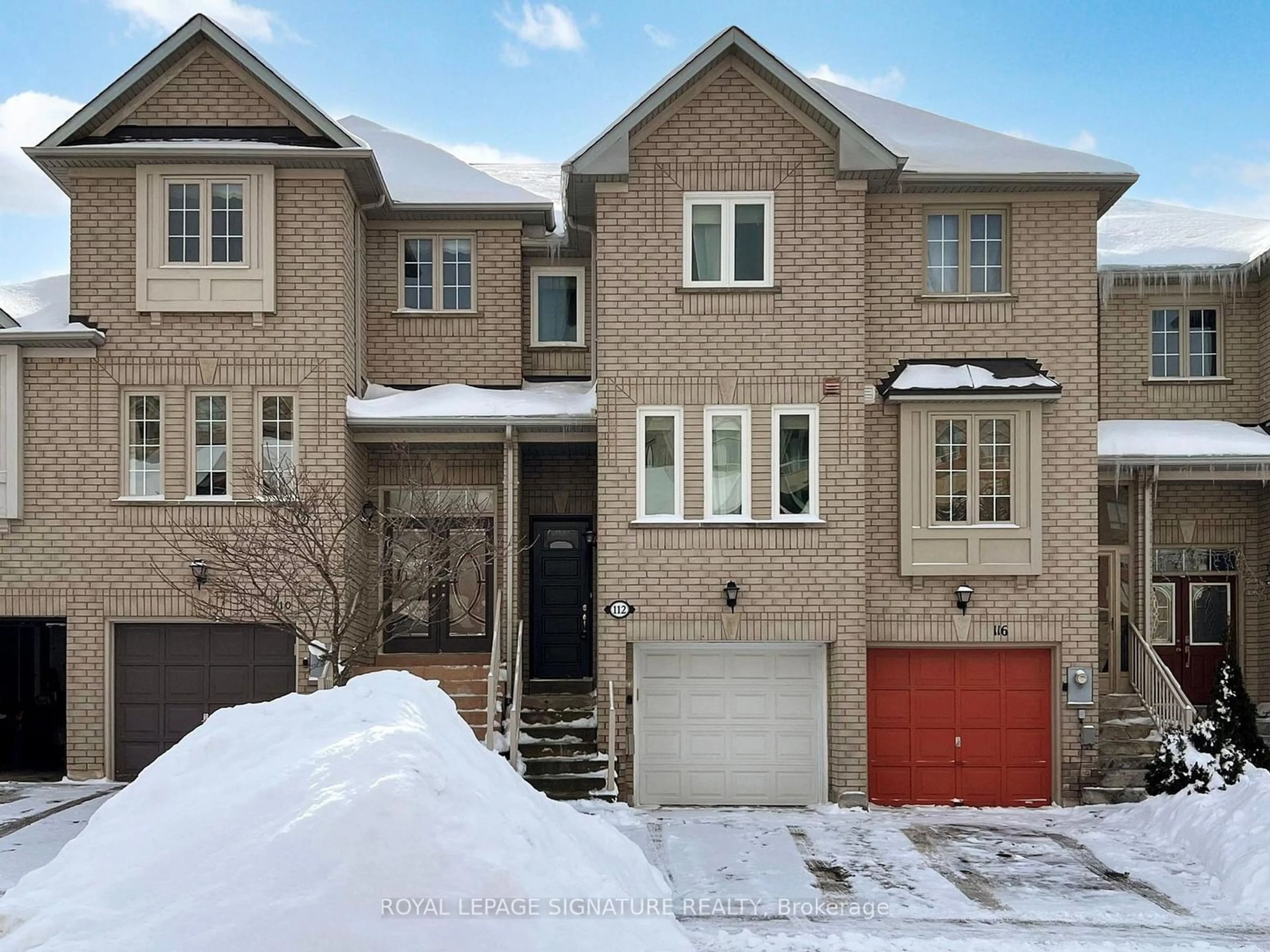 Home with brick exterior material, street for 112 Coburg Cres, Richmond Hill Ontario L4B 4E4