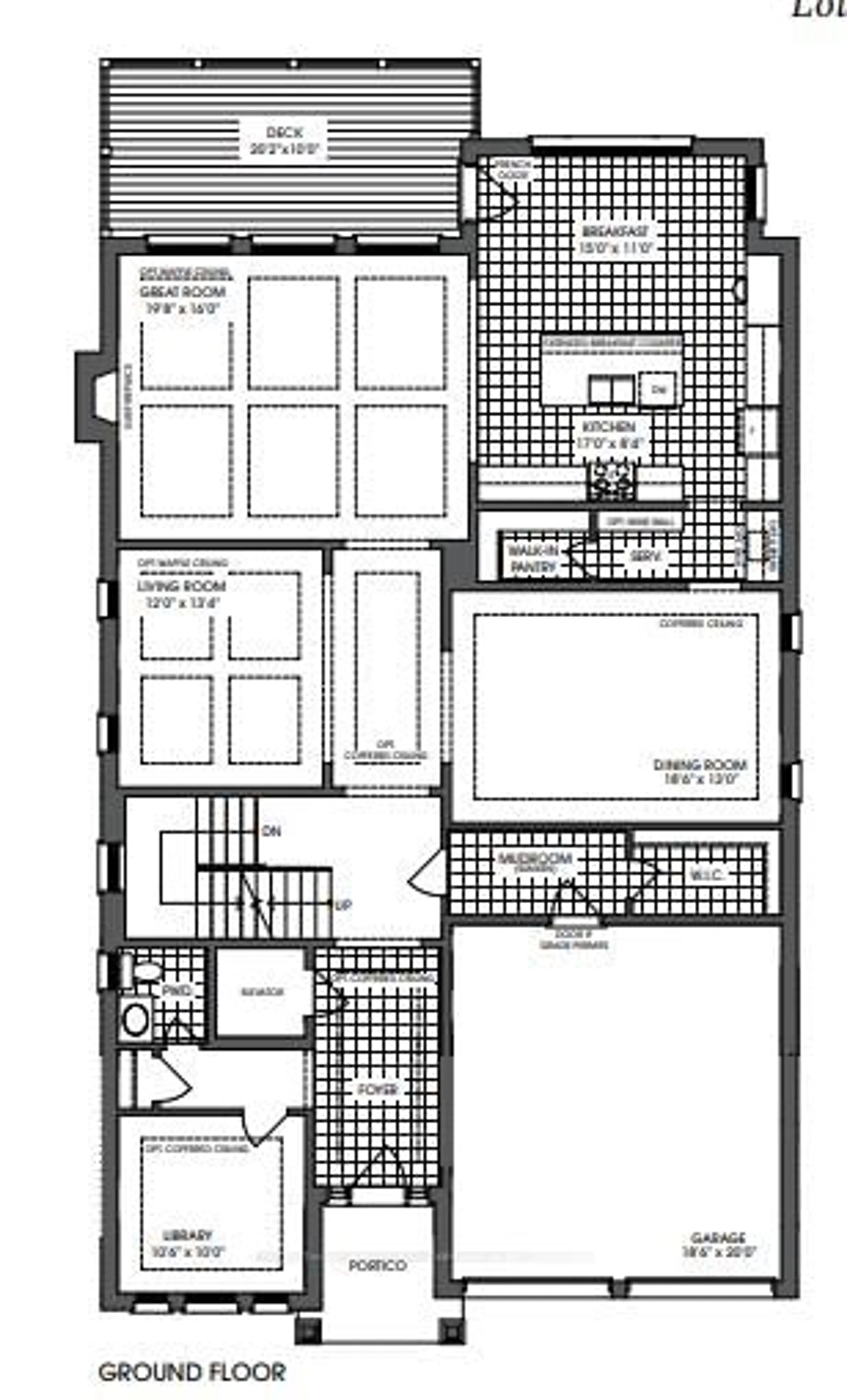 Floor plan for 43 Bush Ridge Ave, Richmond Hill Ontario L4E 0P1