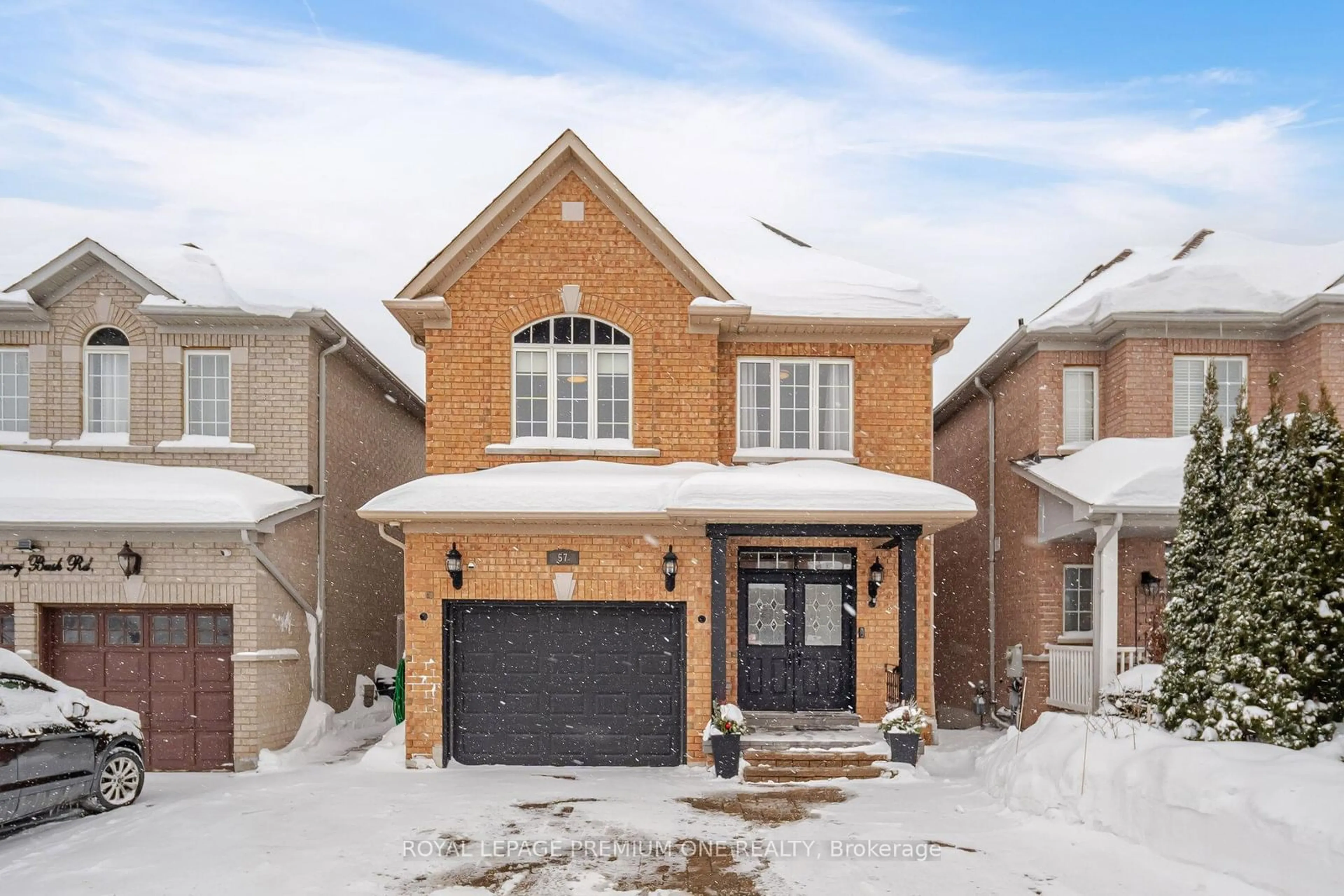 Home with brick exterior material, street for 57 Cherry Bush Rd, Vaughan Ontario L6A 0R8