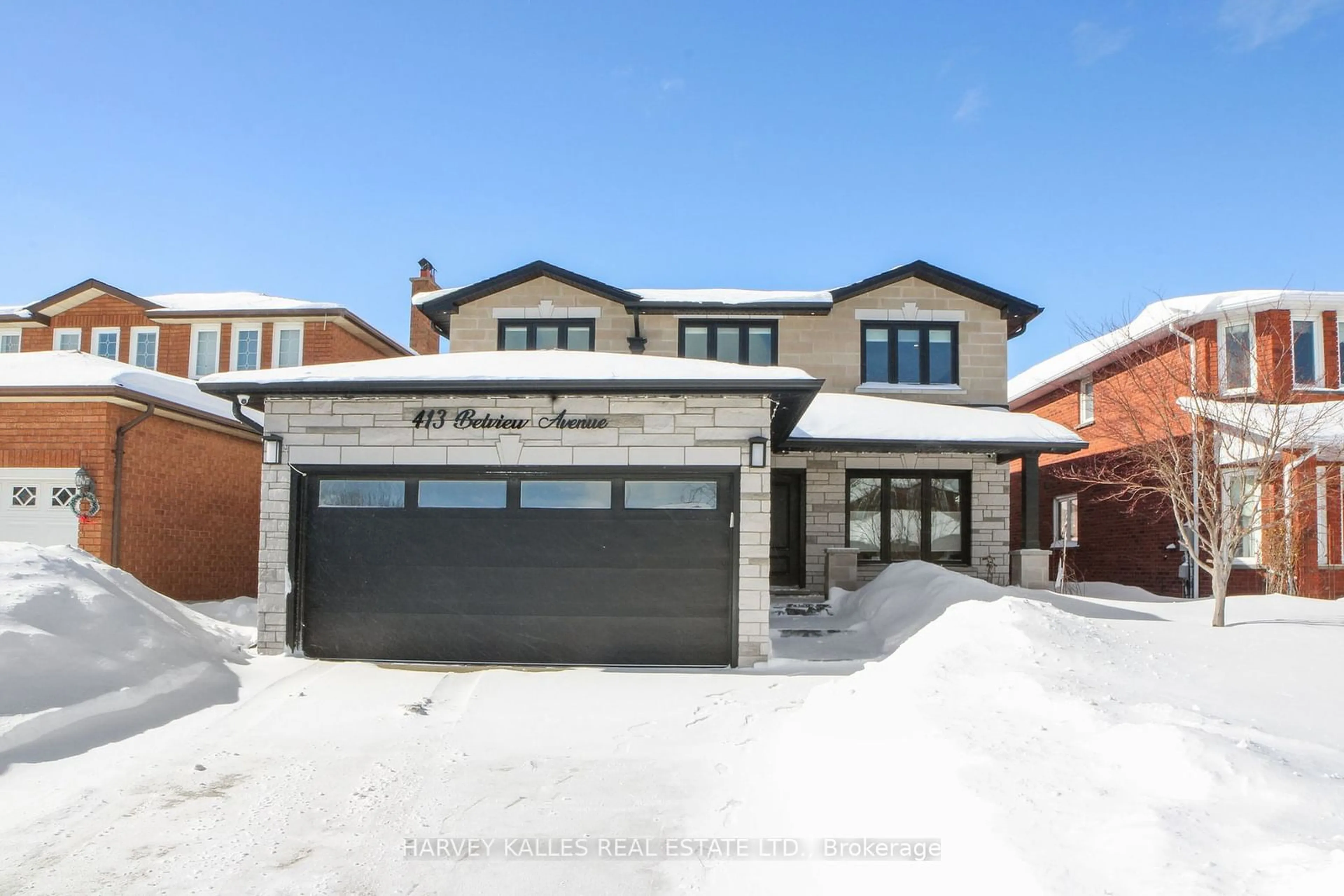 Home with brick exterior material, street for 413 Belview Ave, Vaughan Ontario L4L 7T7