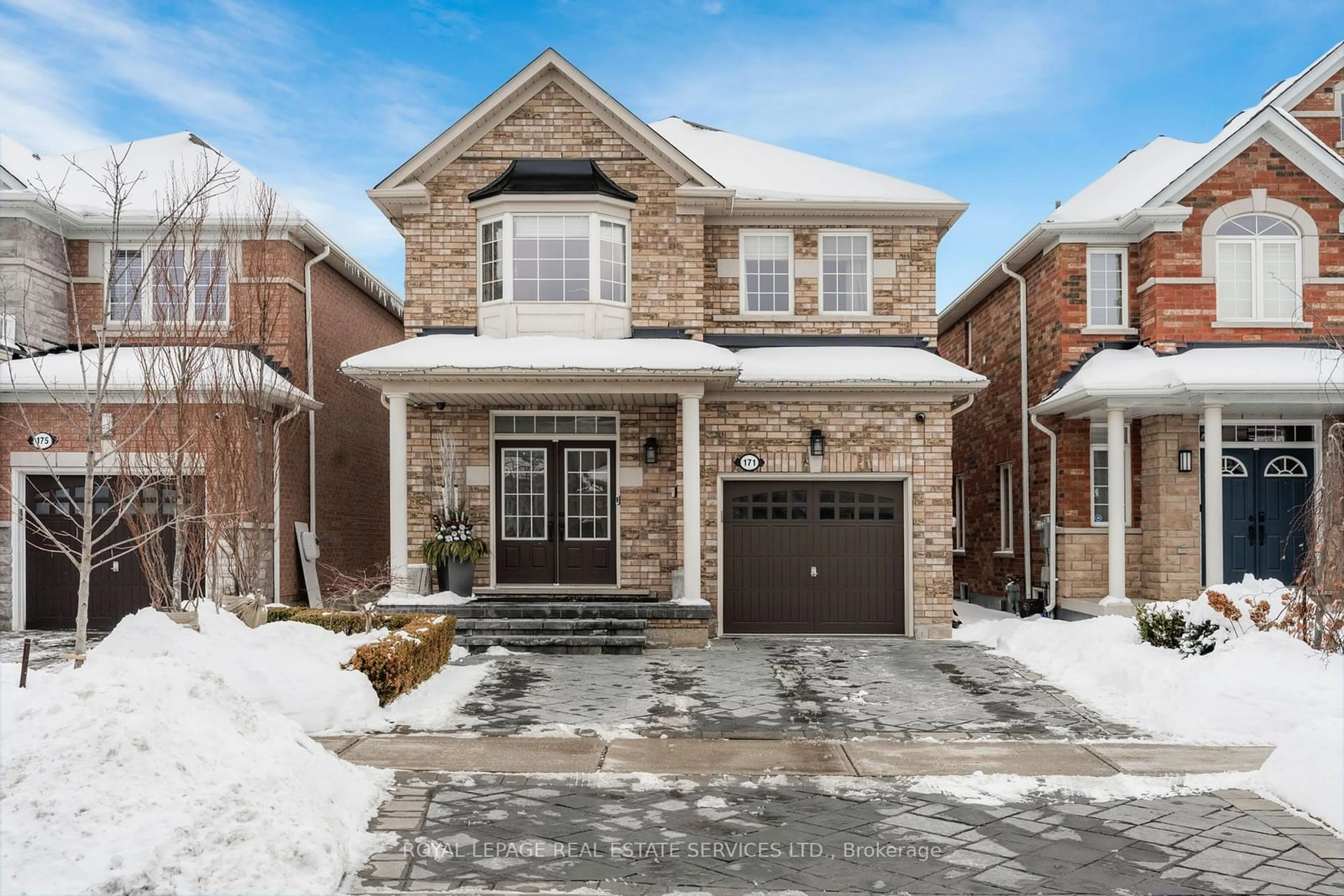 Home with brick exterior material, street for 171 Canada Dr, Vaughan Ontario L4H 0K1