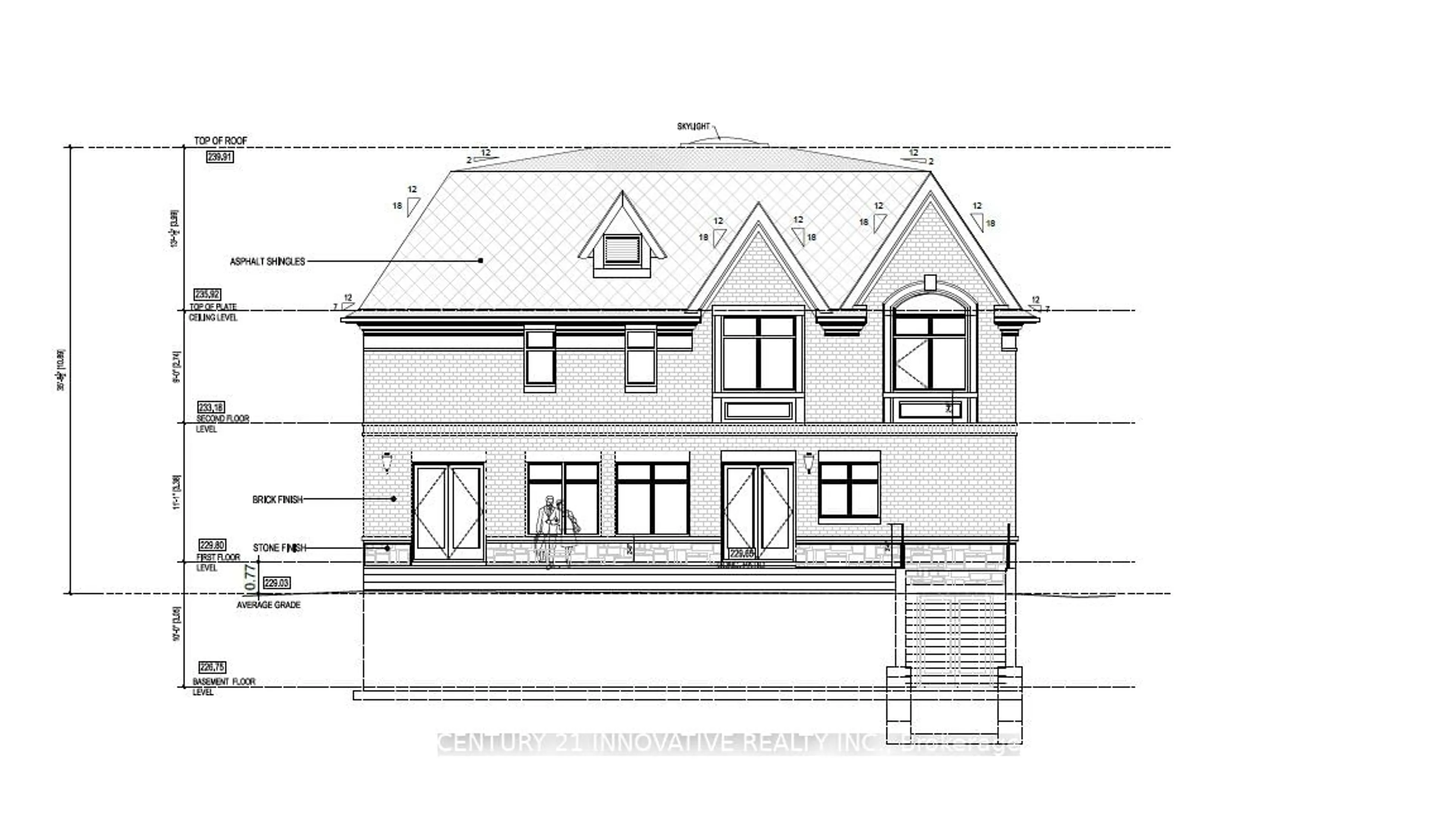 Floor plan for 293 Annsheila Dr, Georgina Ontario L4P 3A6