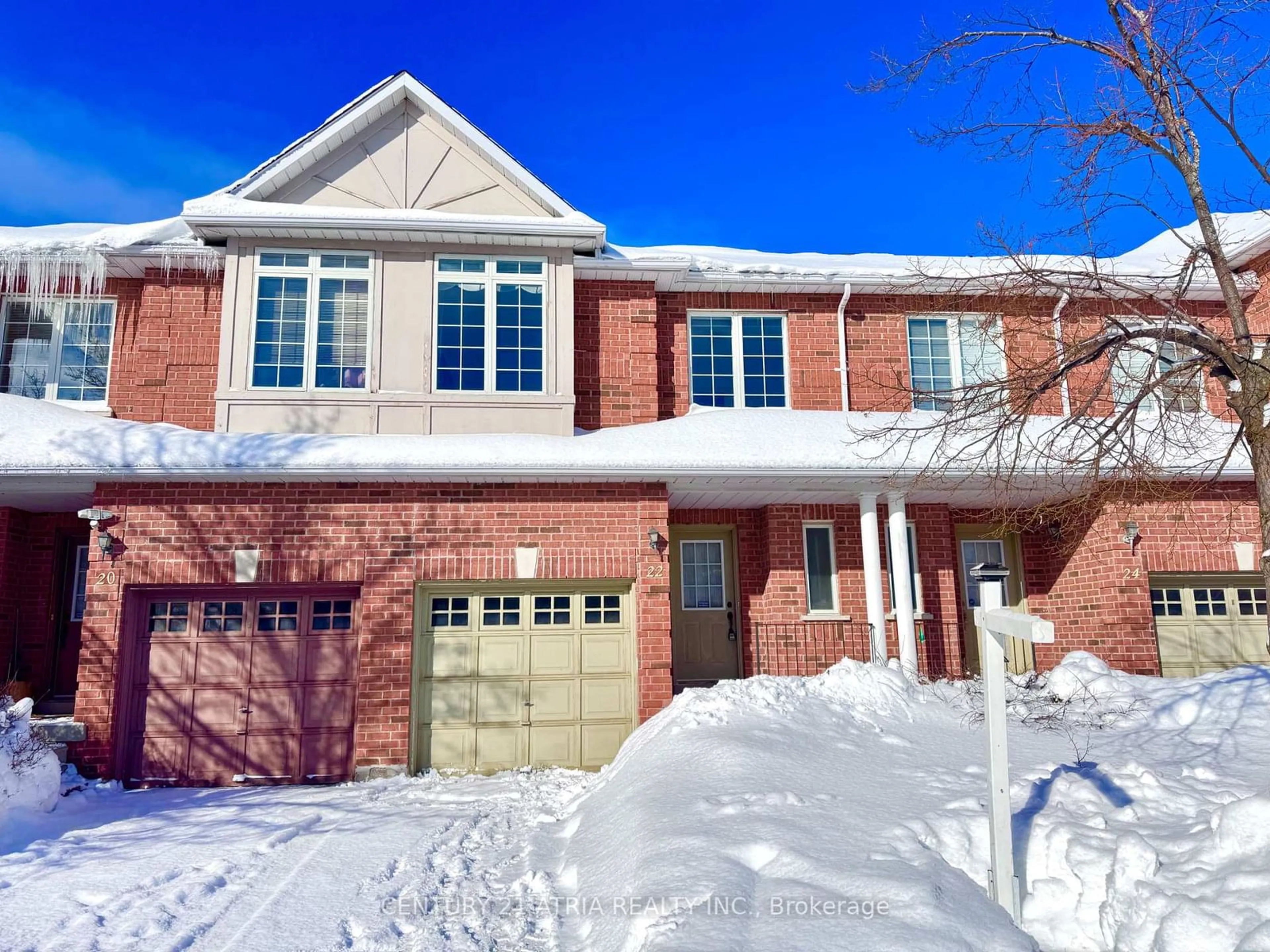 Home with brick exterior material, street for 22 Zermatt Way, Markham Ontario L3R 5H9