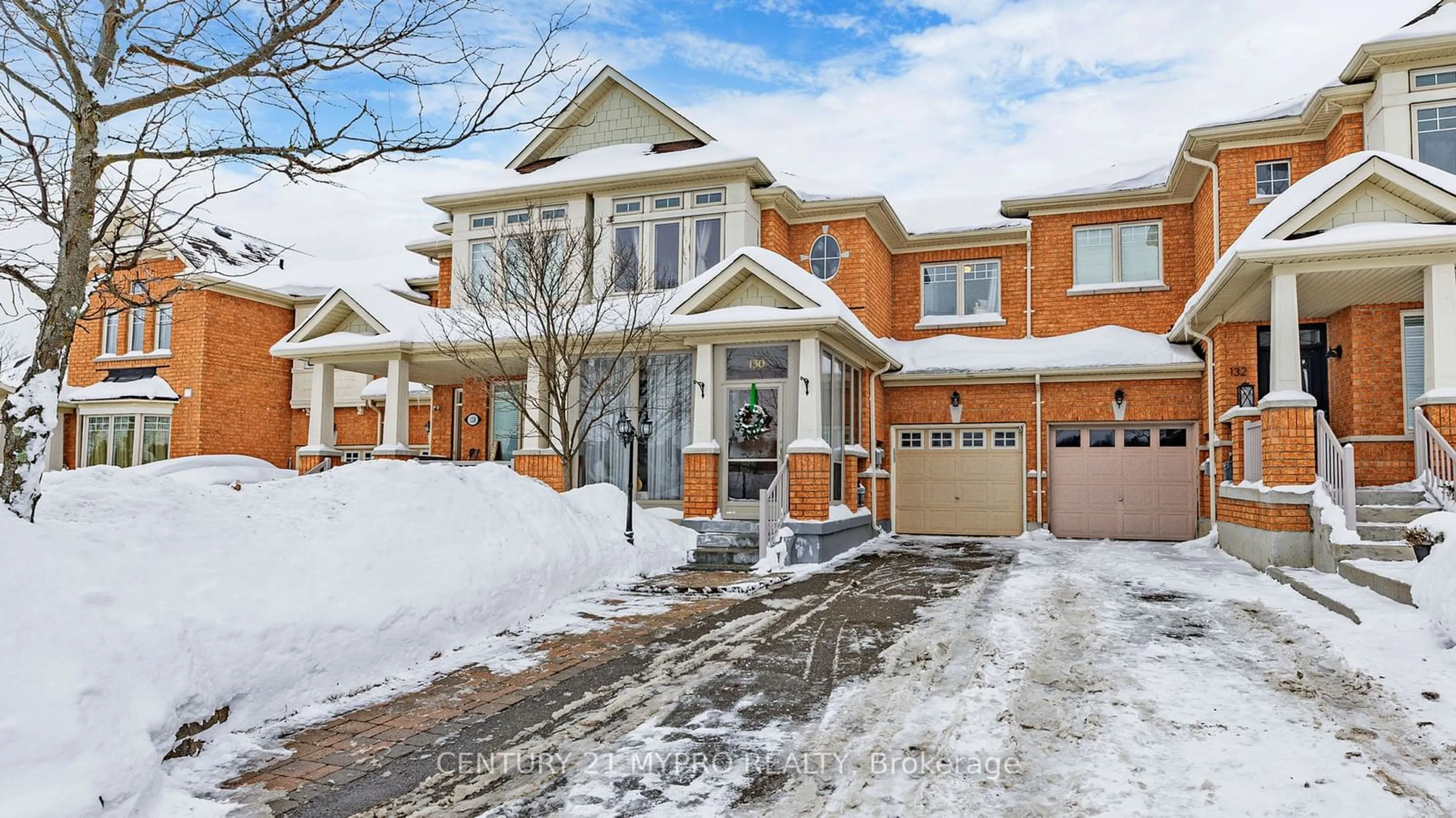 Home with brick exterior material, street for 130 Shirrick Dr, Richmond Hill Ontario L4E 0B7