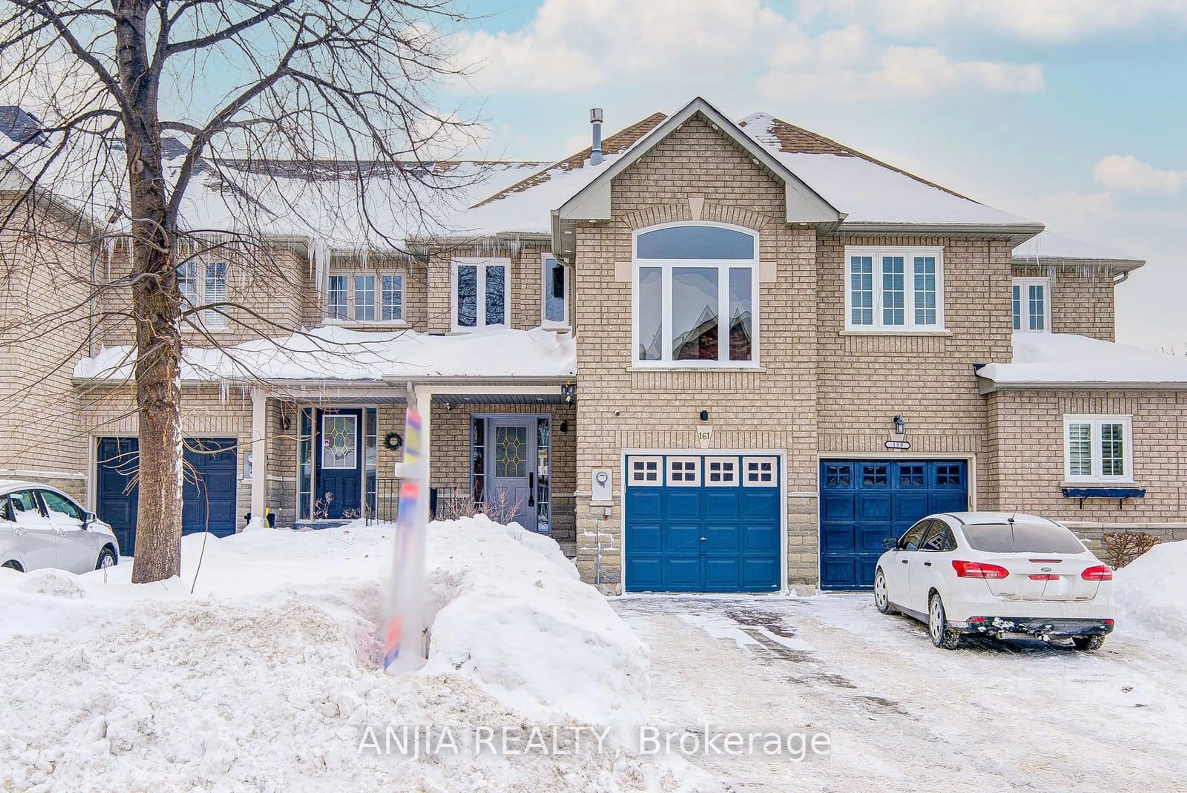 Home with brick exterior material, street for 161 Trail Ridge Lane, Markham Ontario L6C 2C6