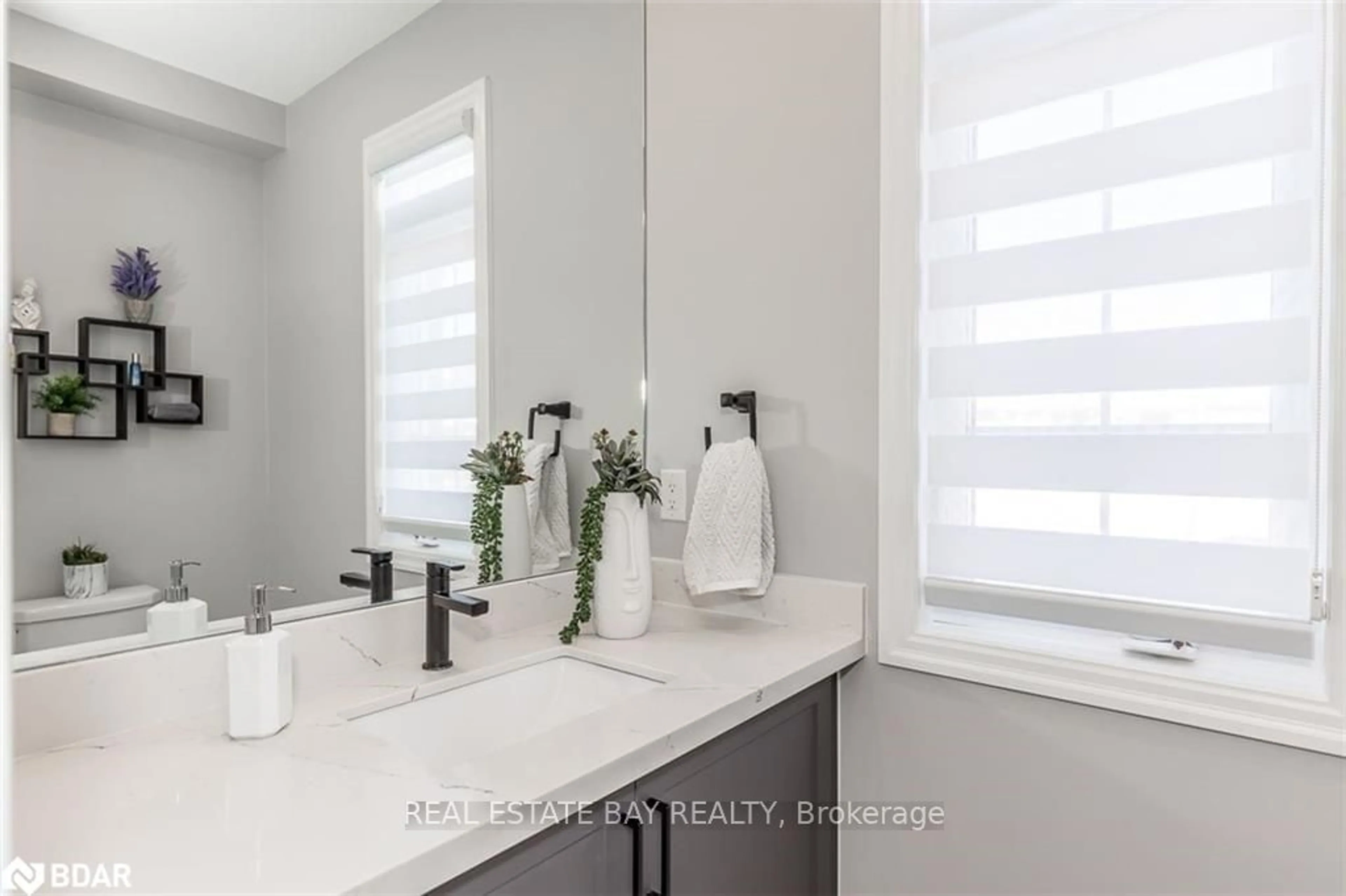 Contemporary bathroom, ceramic/tile floor for 45 Wood Cres, Essa Ontario L3W 0M5