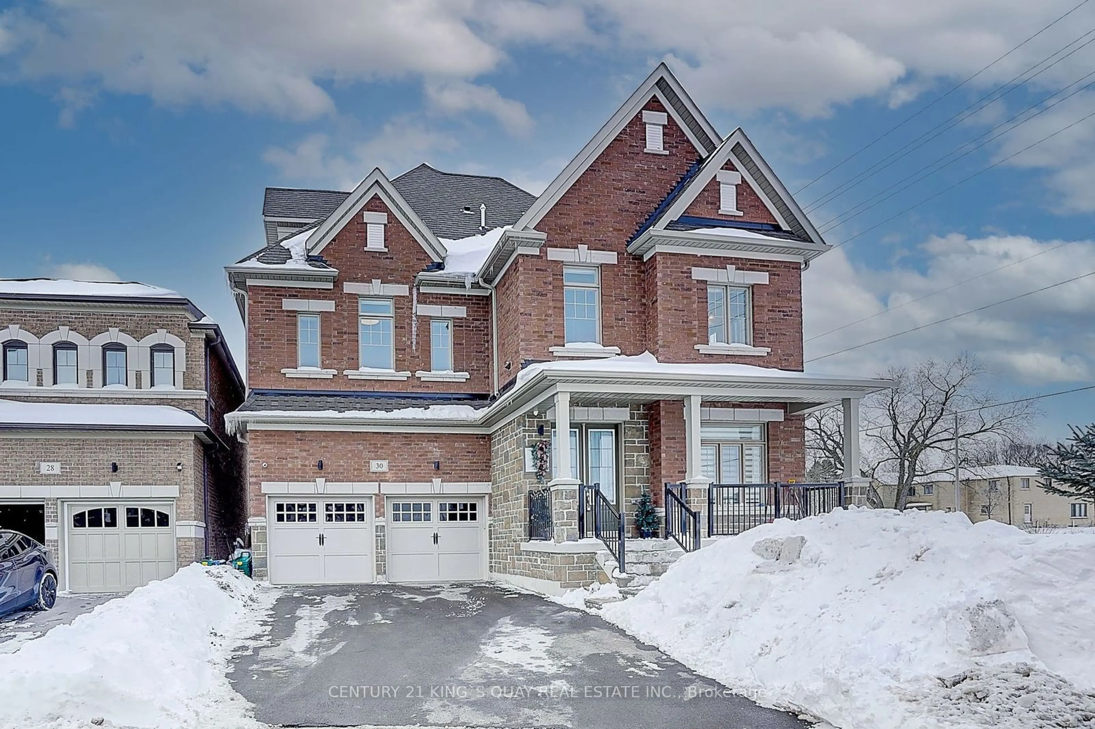 Home with brick exterior material, street for 30 Collier Cres, Markham Ontario L6E 0T2