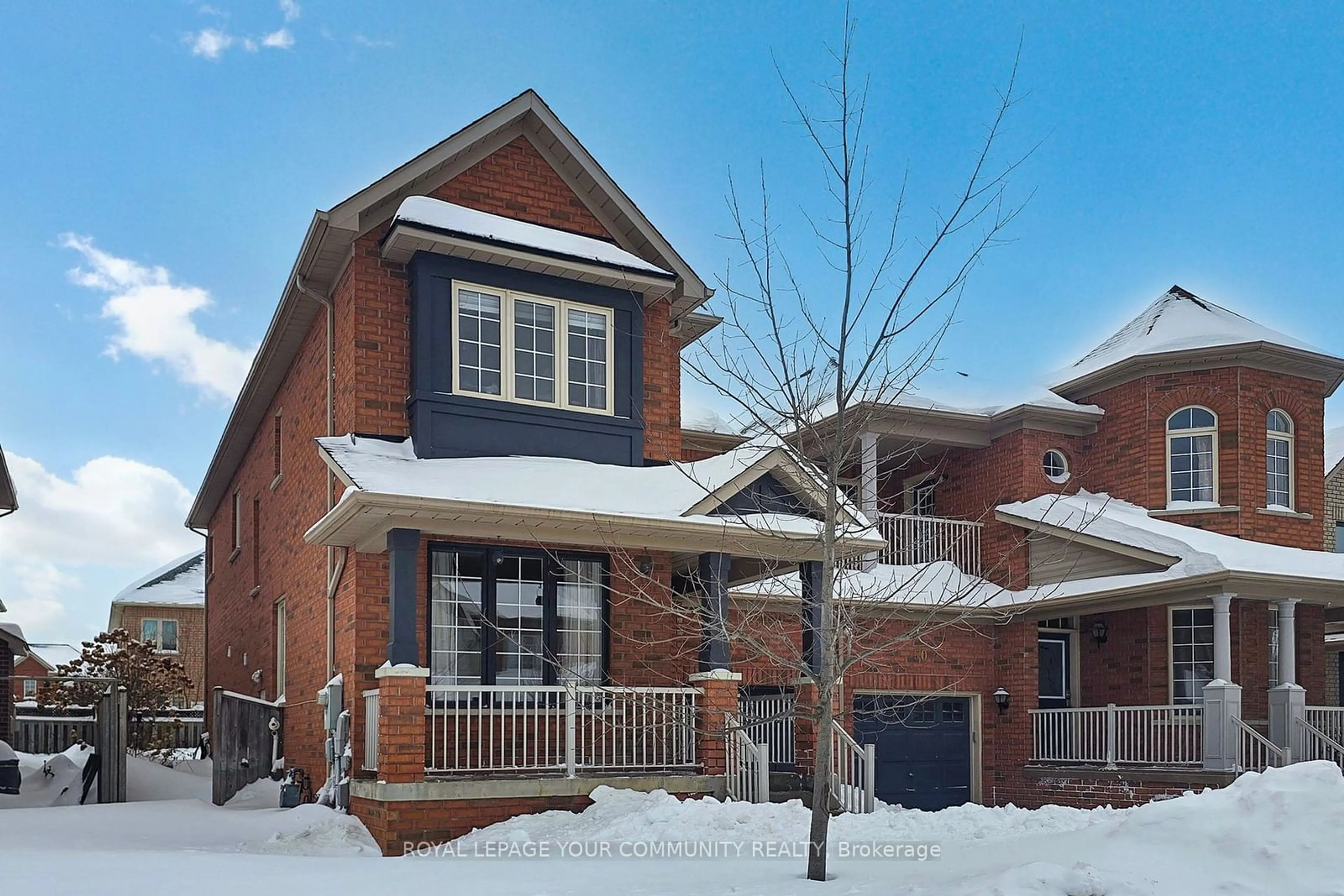 Home with brick exterior material, street for 48 Waldron Cres, Richmond Hill Ontario L4E 4A3