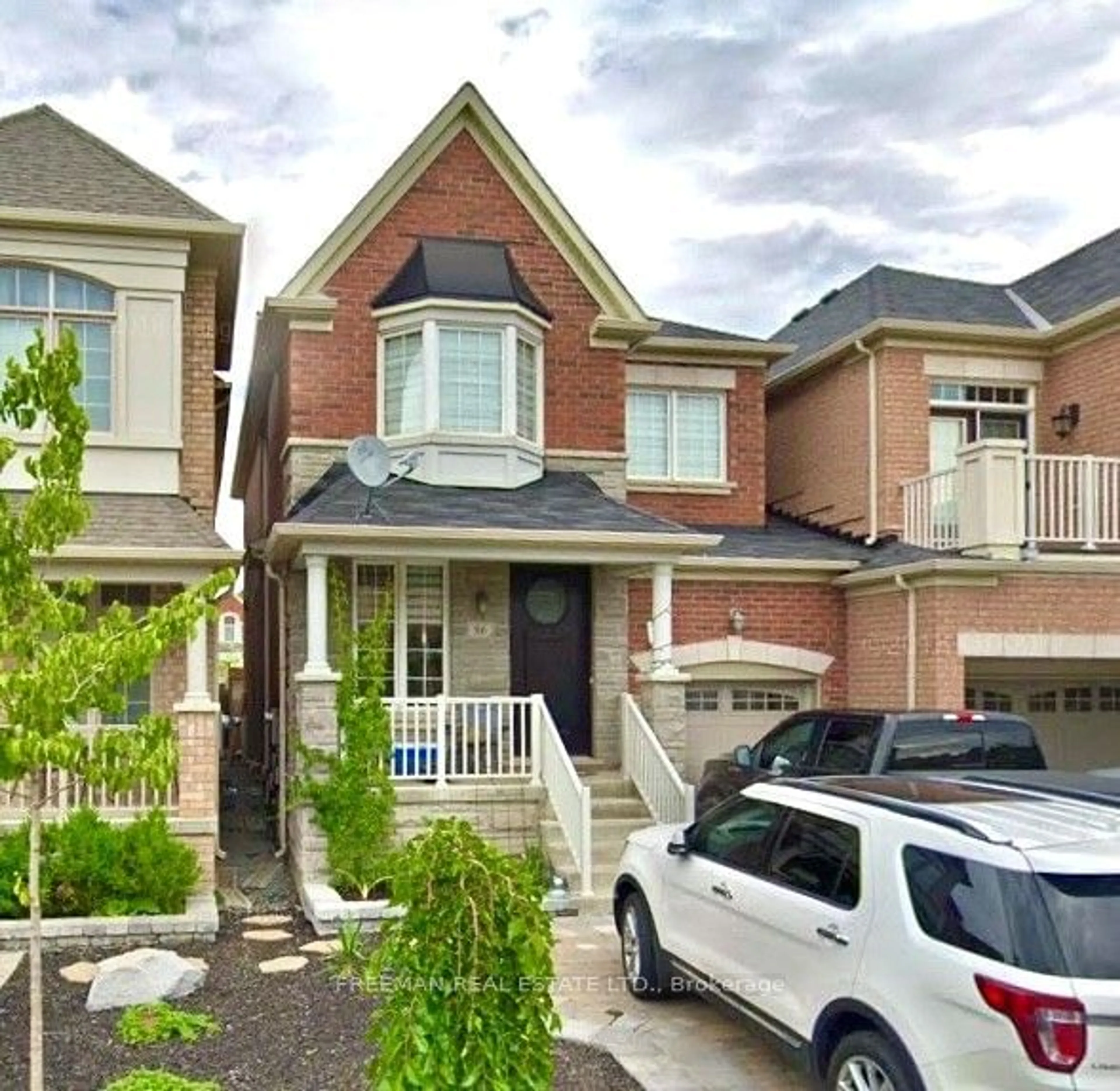 Home with brick exterior material, street for 86 Mary Ellen Baker Cres, Vaughan Ontario L4J 0G4