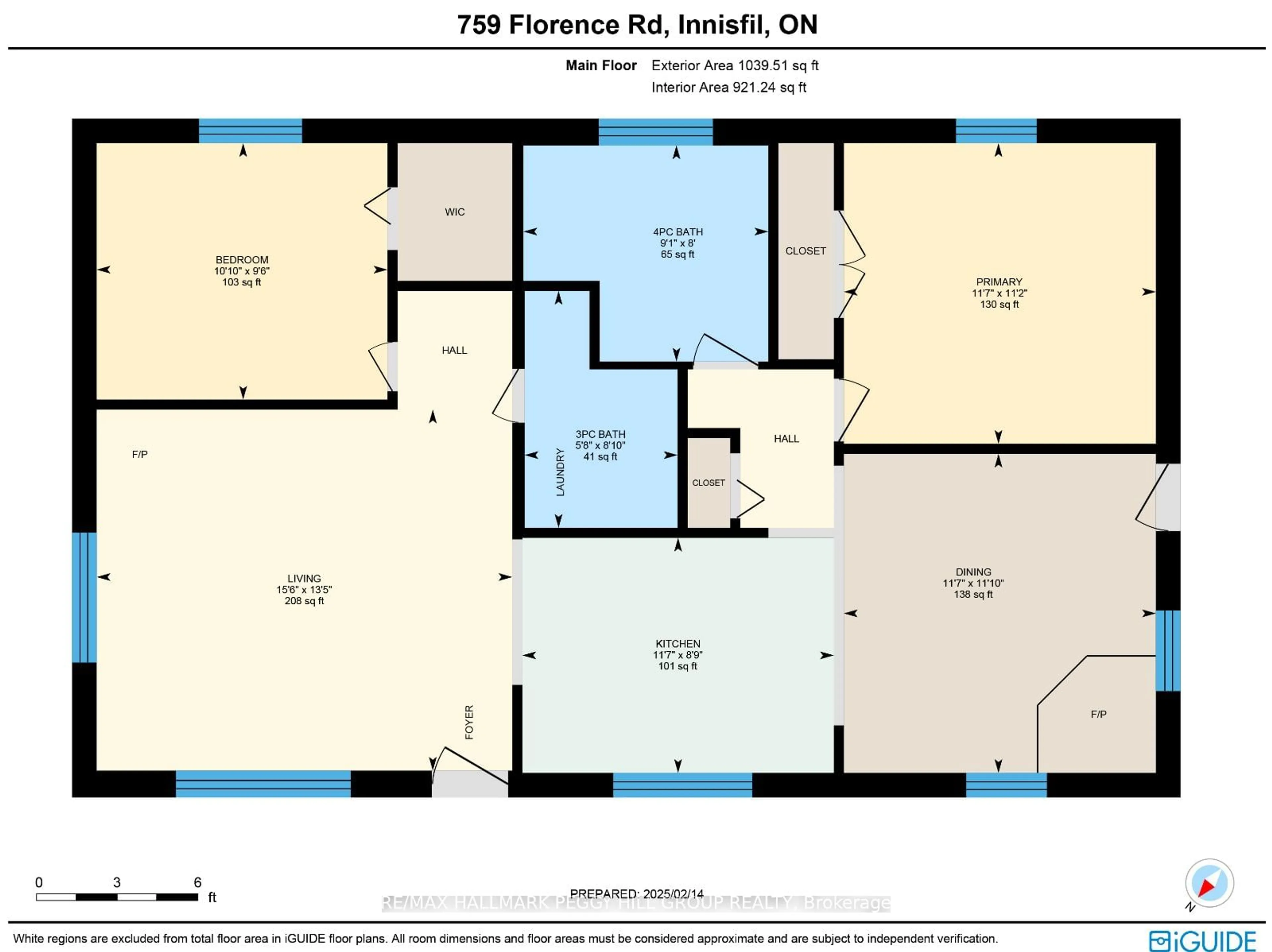 Floor plan for 759 Florence Rd, Innisfil Ontario L9S 2E2