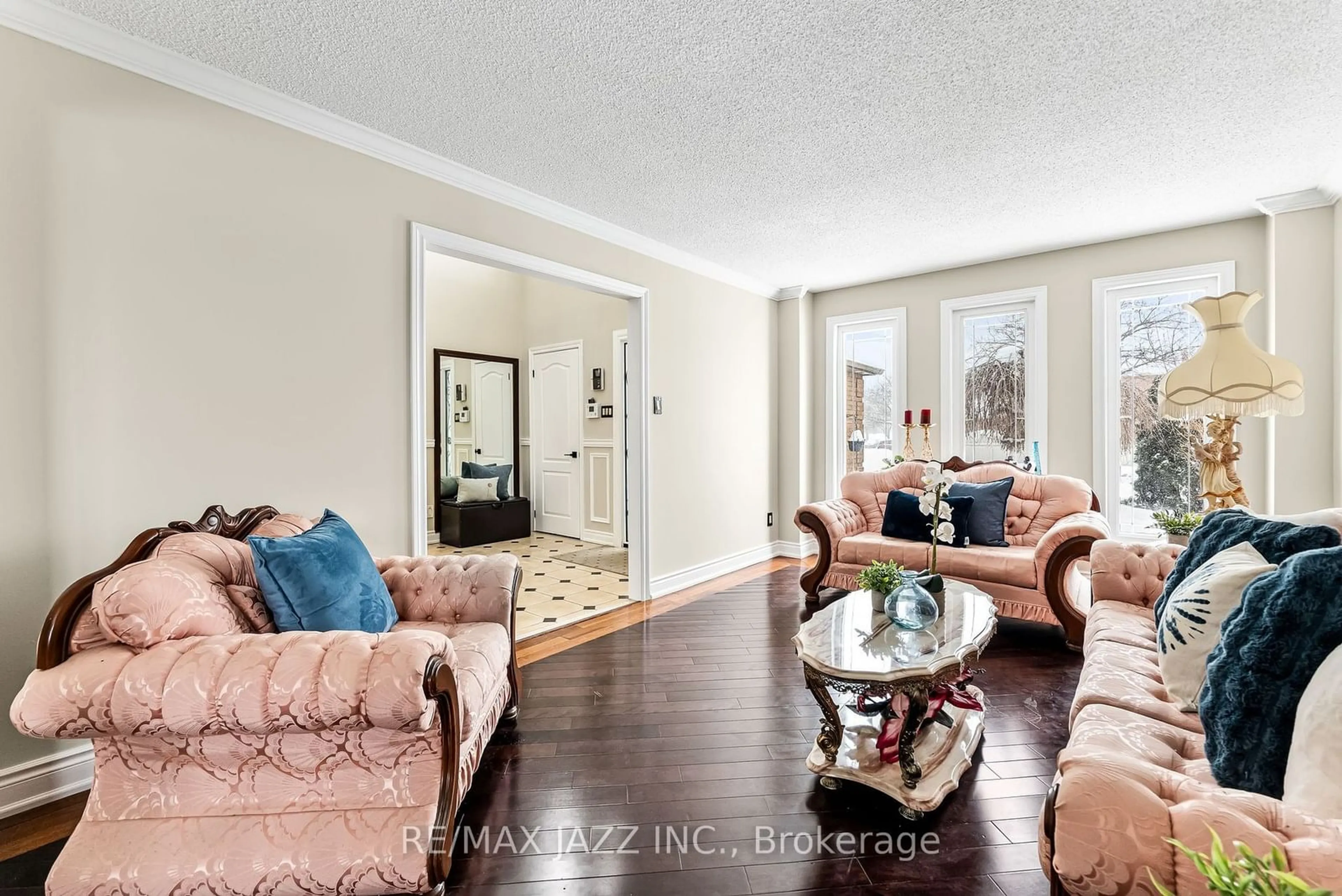 Living room with furniture, unknown for 53 Coxworth Ave, Markham Ontario L3S 2Z4