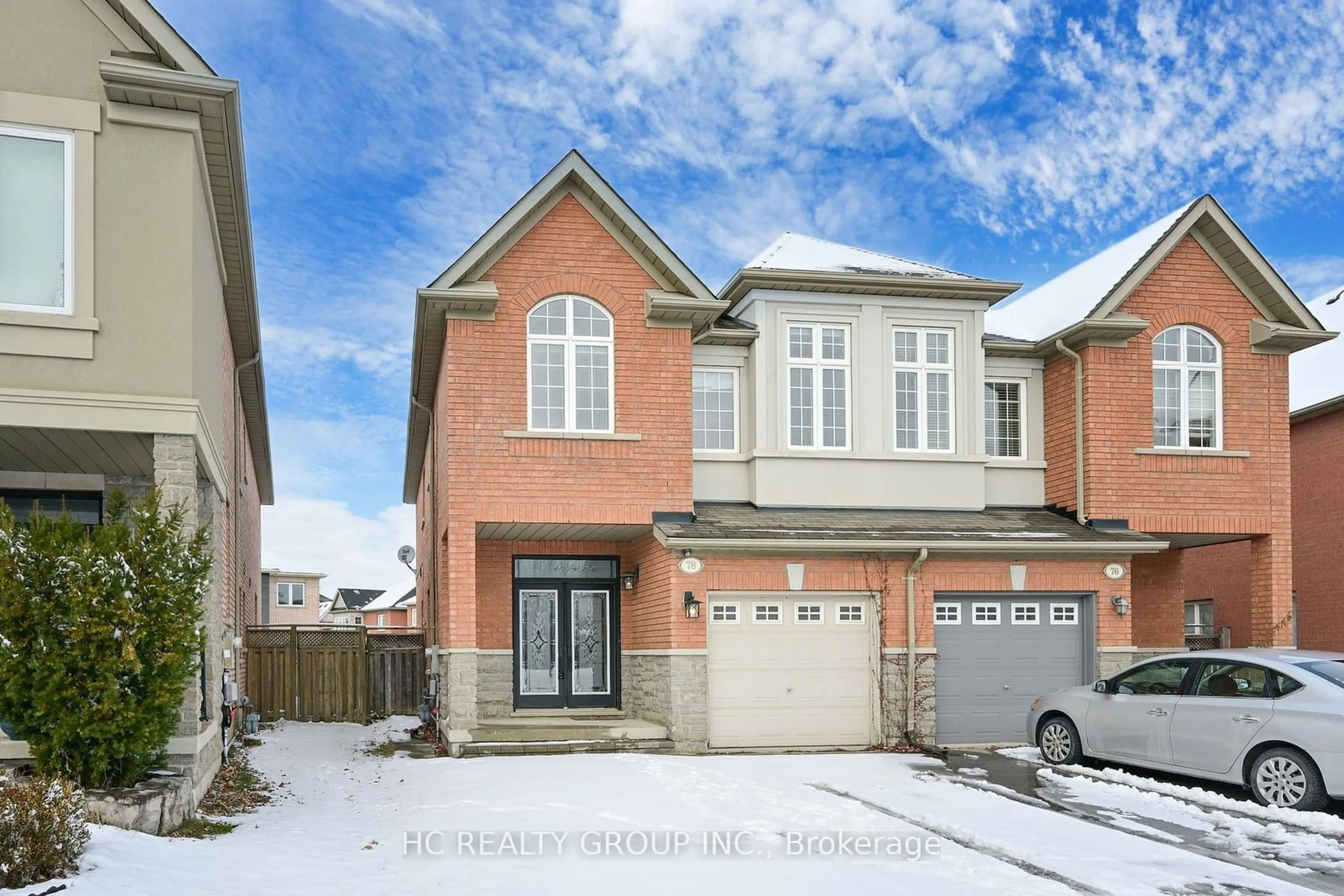 Home with brick exterior material, street for 78 Autumn Hill Blvd, Vaughan Ontario L4J 8Z1