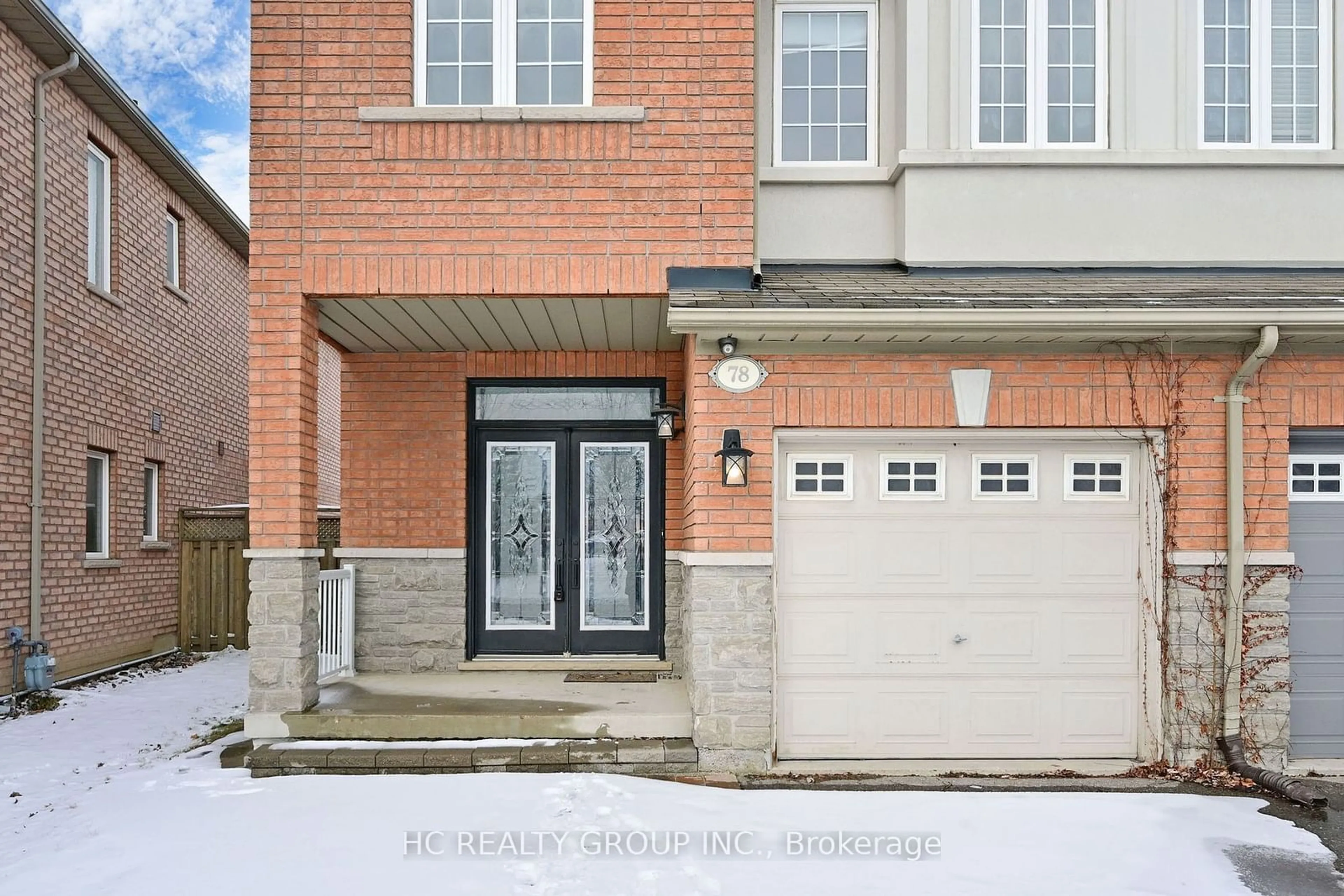 Home with brick exterior material, street for 78 Autumn Hill Blvd, Vaughan Ontario L4J 8Z1