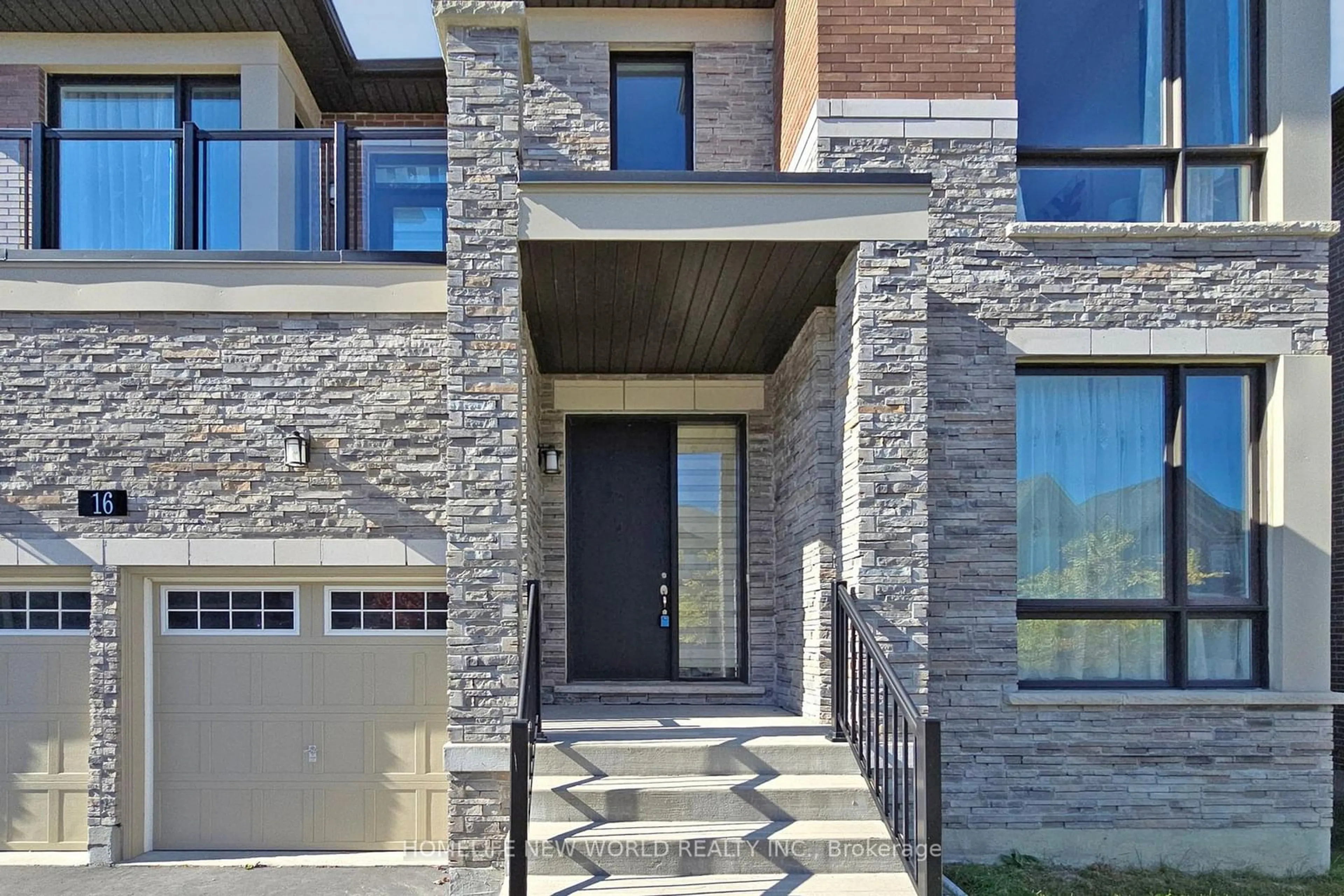 Home with brick exterior material, street for 16 Scrivener Dr, Aurora Ontario L4G 7B7