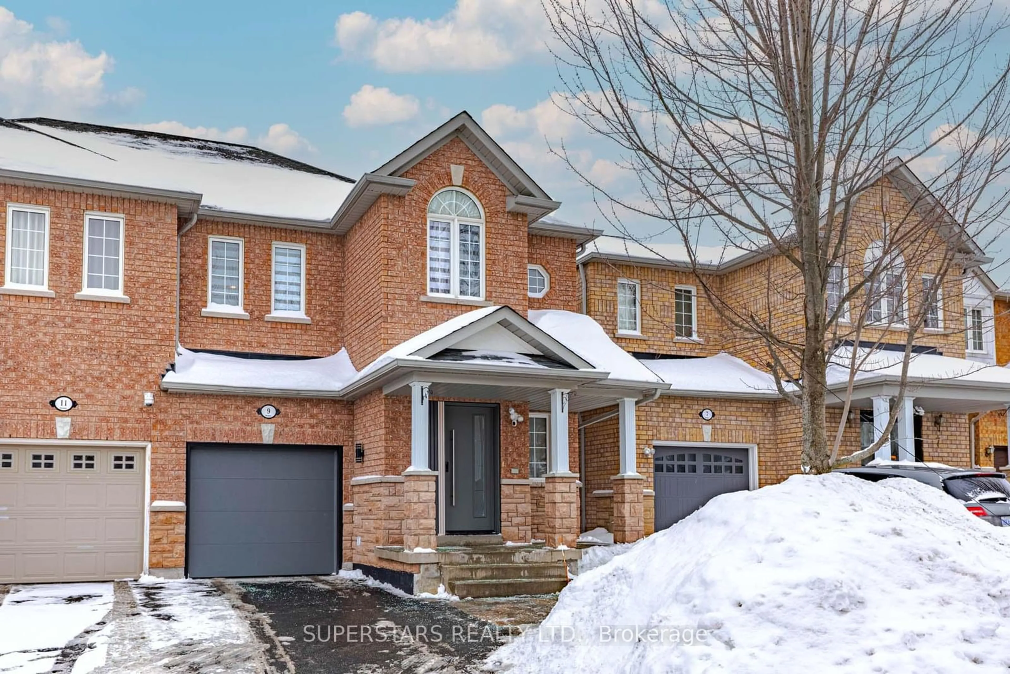 Home with brick exterior material, street for 9 Neeley Rd, Markham Ontario L6E 0B2