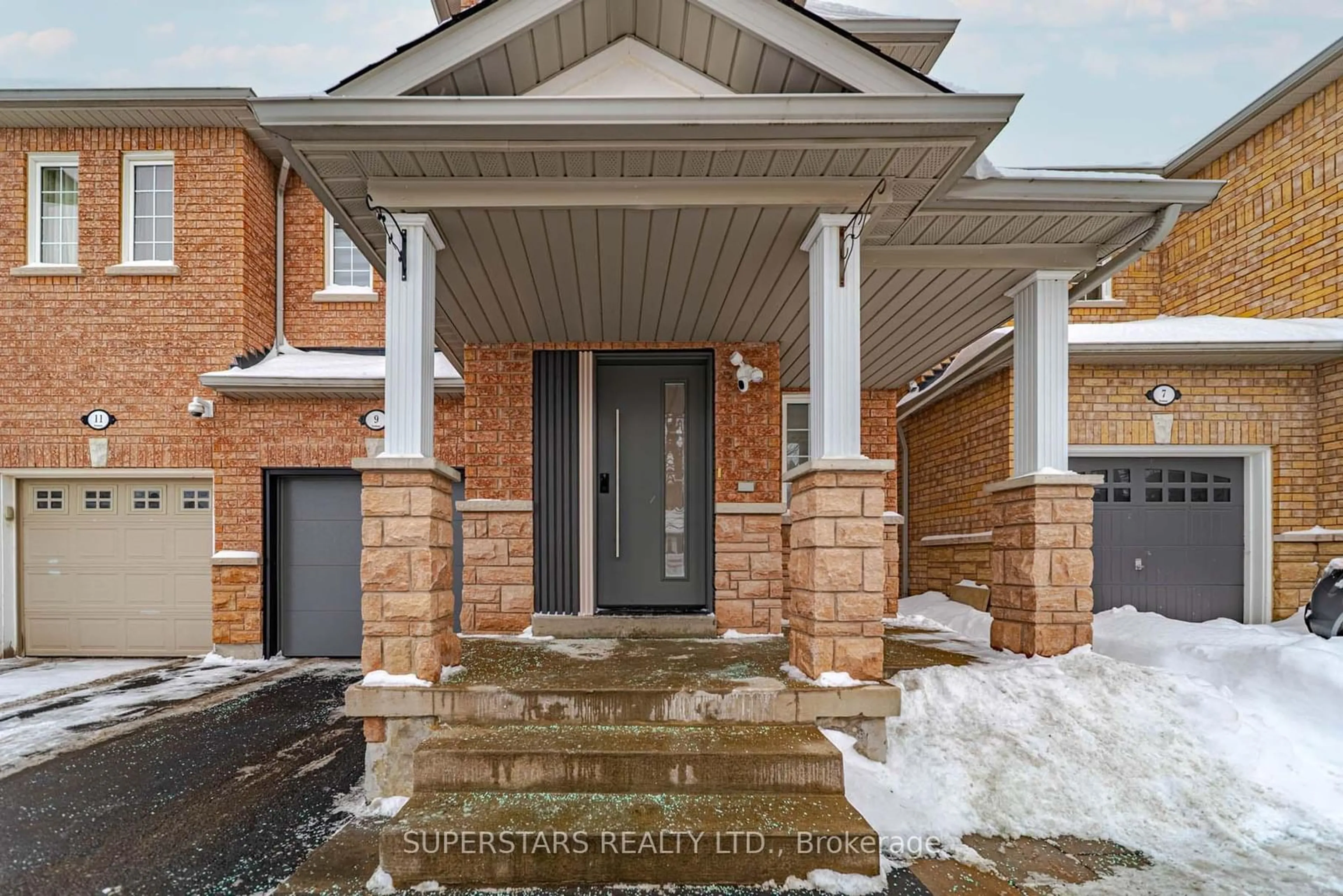 Home with brick exterior material, street for 9 Neeley Rd, Markham Ontario L6E 0B2