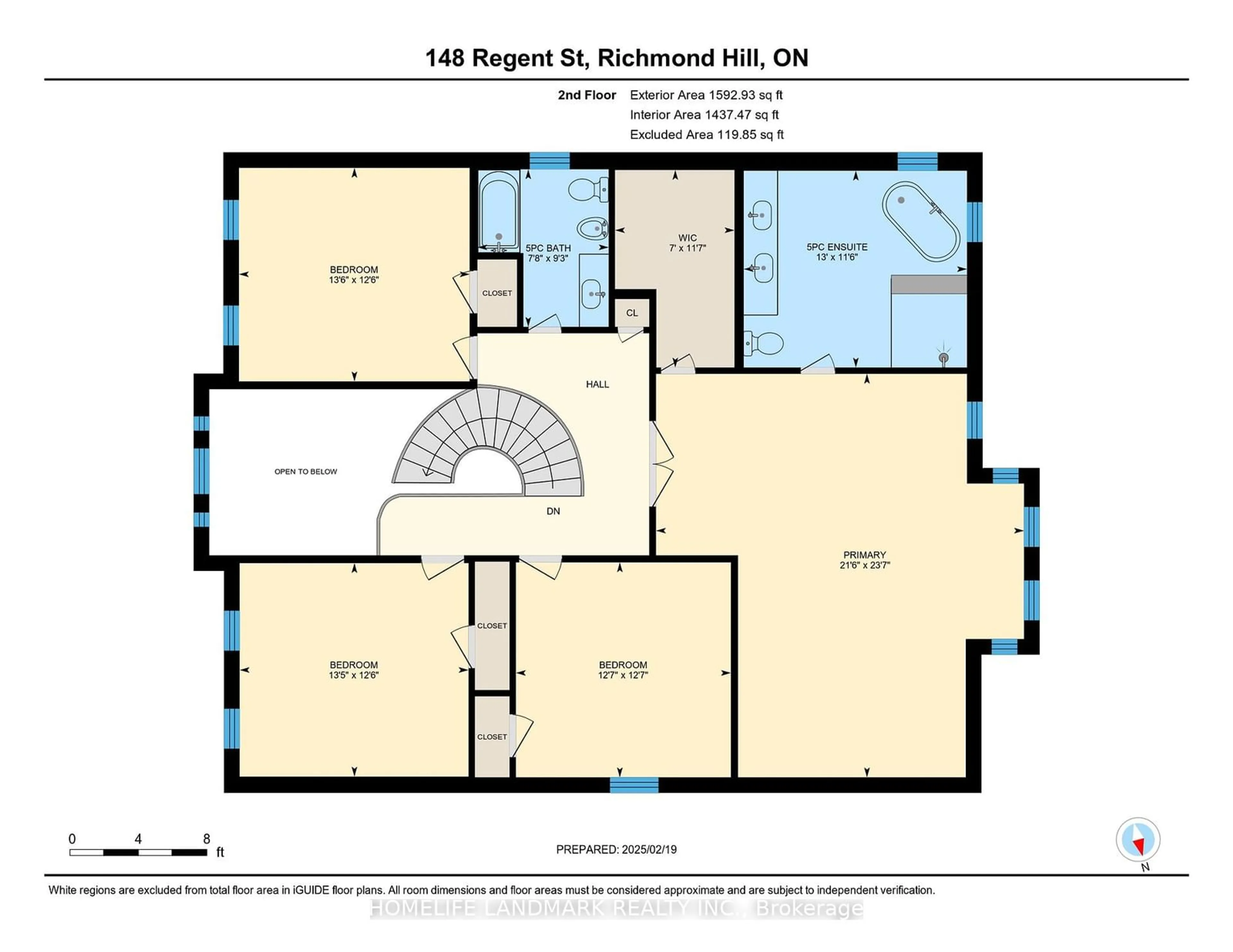 Floor plan for 148 Regent St, Richmond Hill Ontario L4C 9N9