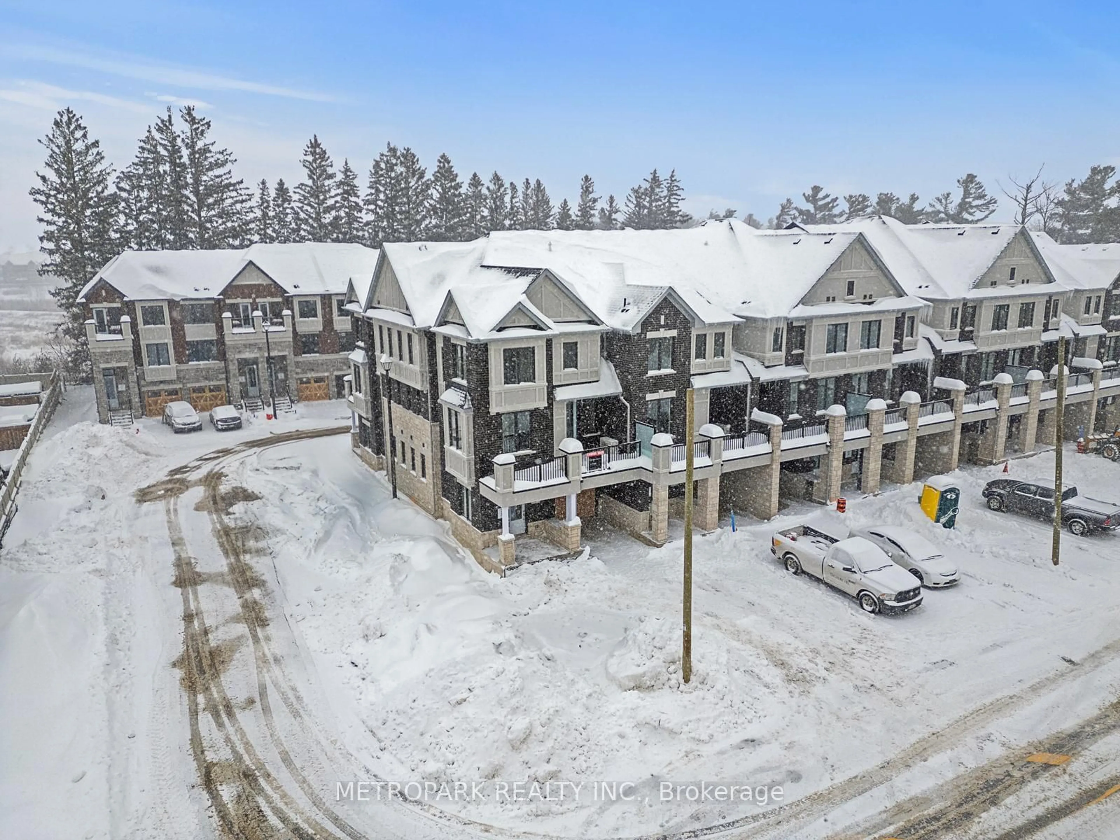 A pic from outside/outdoor area/front of a property/back of a property/a pic from drone, unknown for 22 Pierre Berton Blvd, Vaughan Ontario L4H 4V2