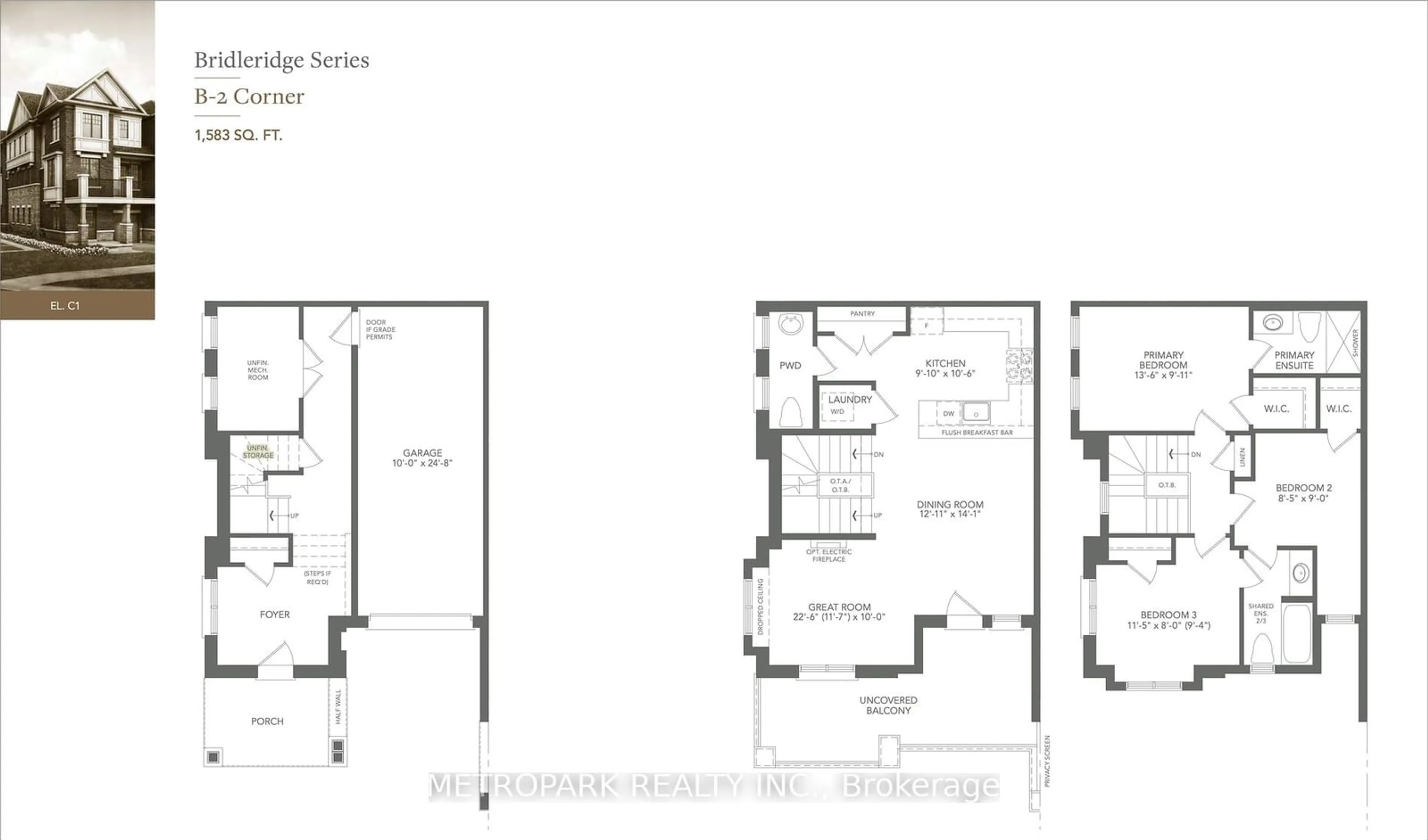 Floor plan for 22 Pierre Berton Blvd, Vaughan Ontario L4H 4V2