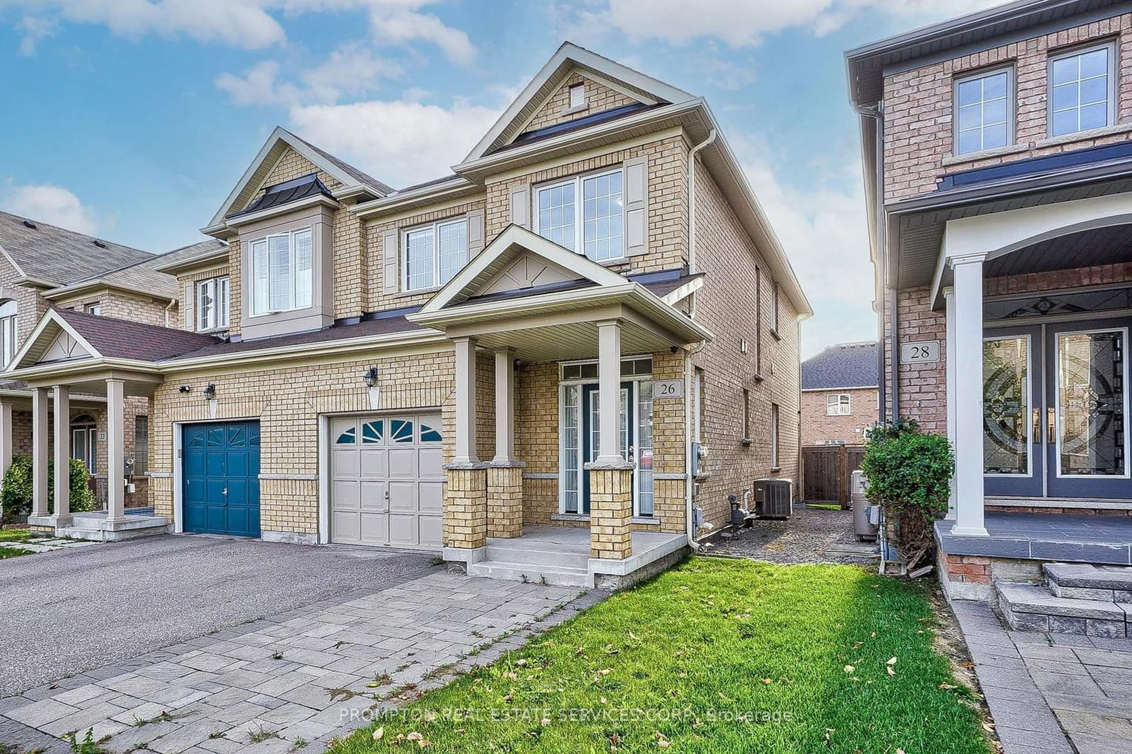 Home with brick exterior material, street for 26 Memon Pl, Markham Ontario L6E 0S1